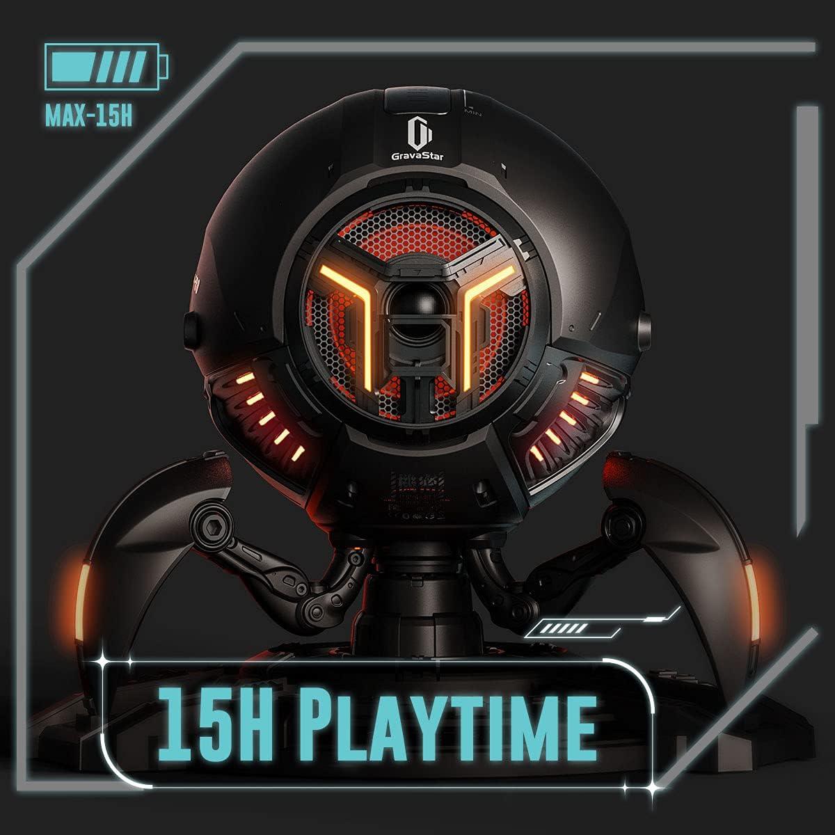 Altavoz Bluetooth GravaStar Mars Pro 20W, 15H Batería, RGB