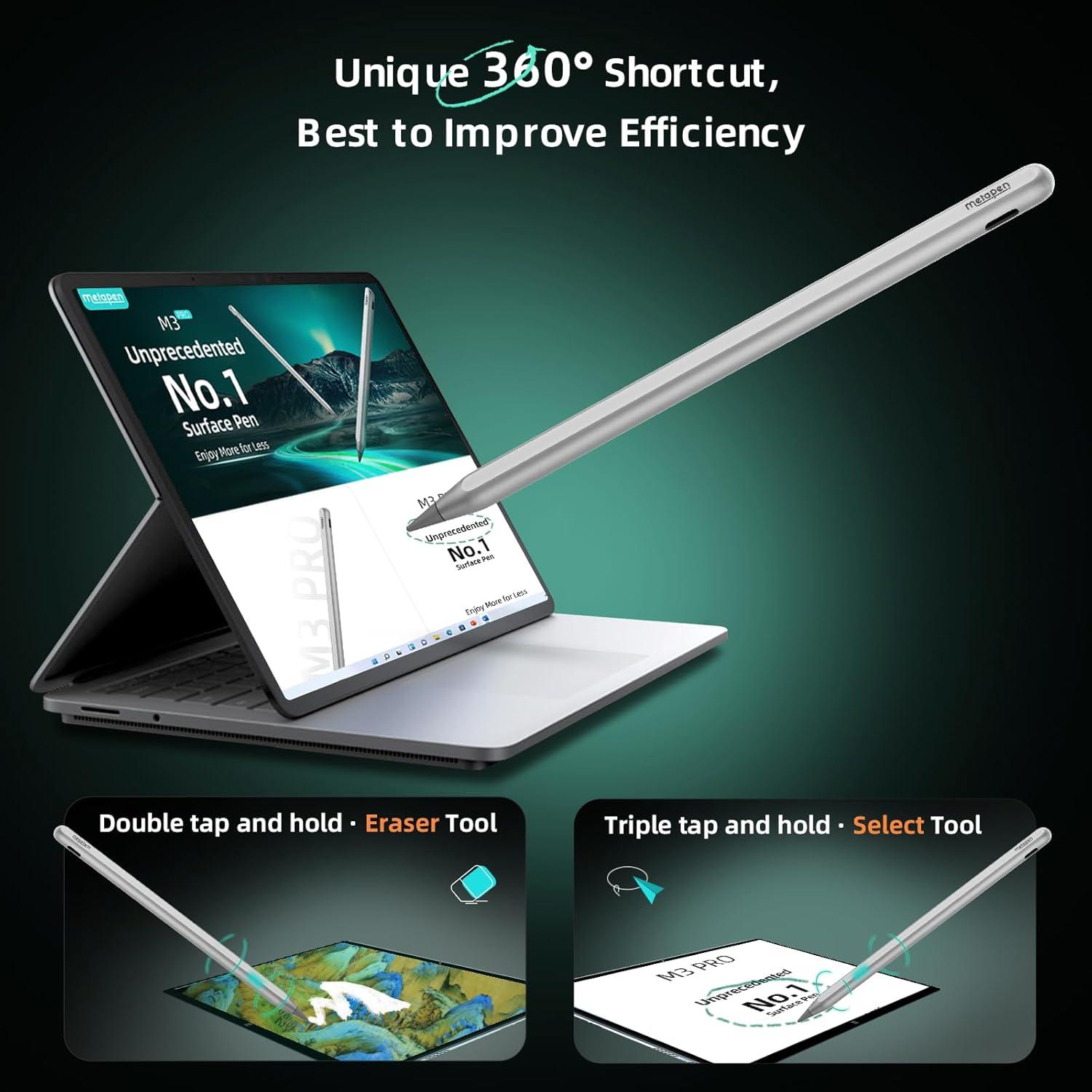 Metapen Stylus Pen M3 Pro para Surface - 4096 Niveles