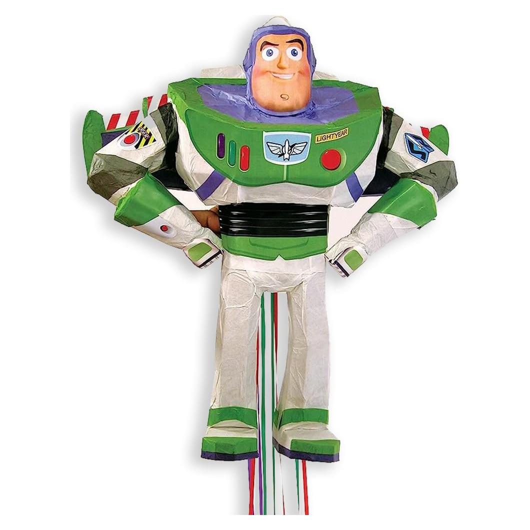 Piñata de Cuerda Disney Buzz Lightyear 3D - 48 cm x 43 cm