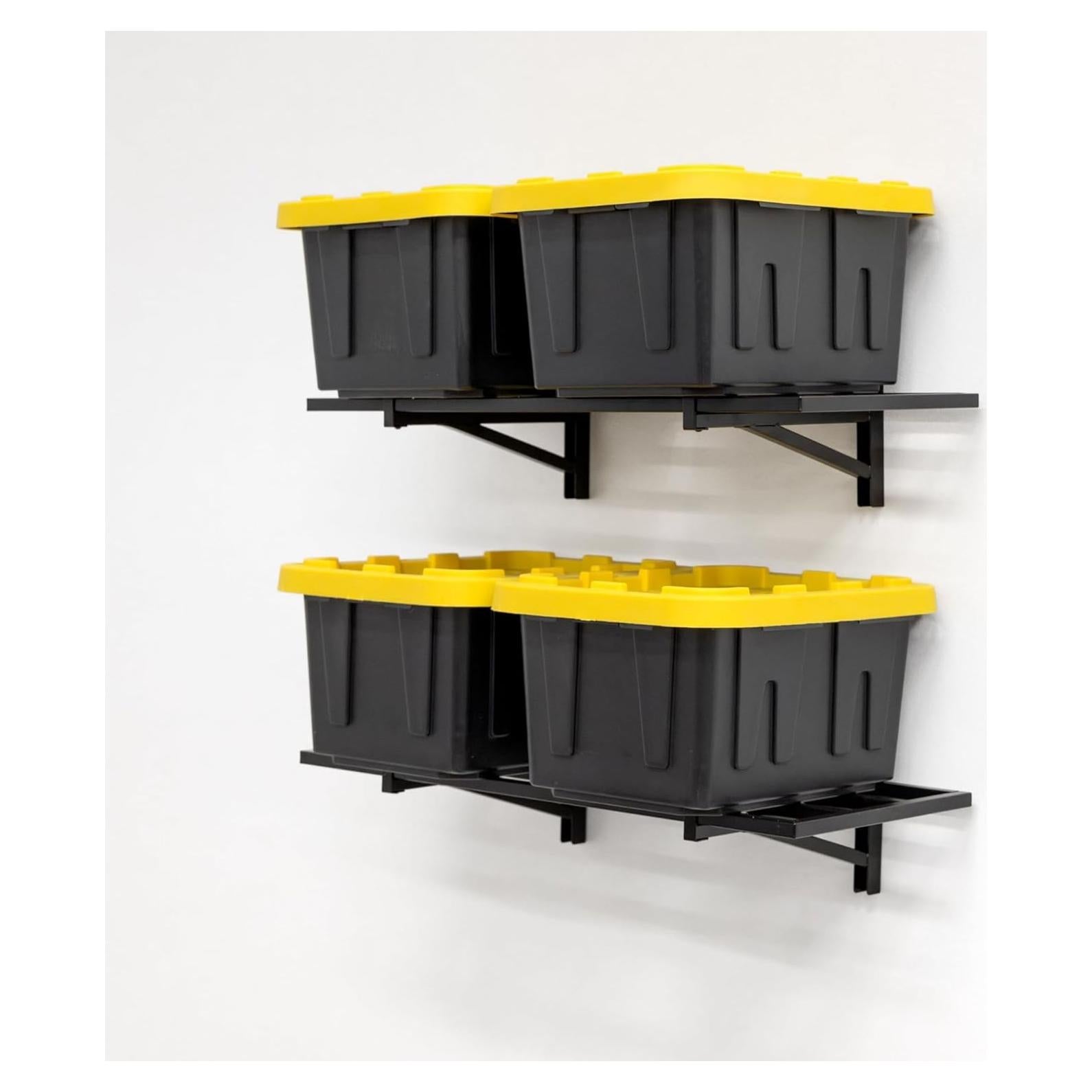 Estanterías de Pared StoreYourBoard 2-Pack 31.75x69.22cm Negra