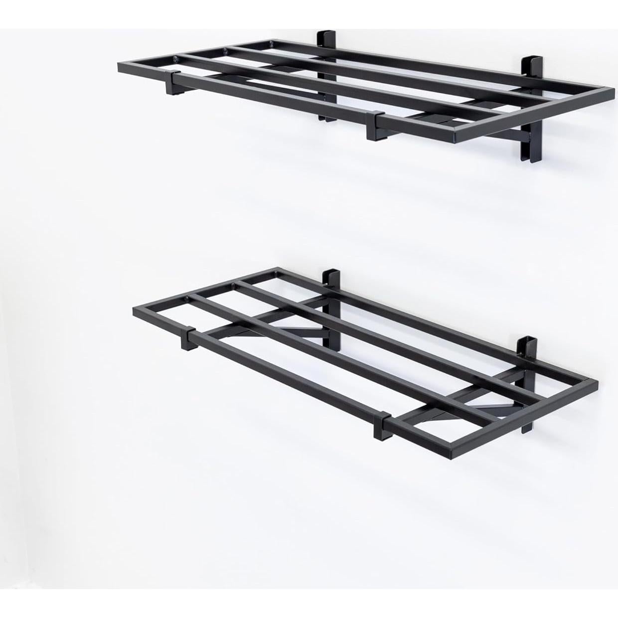 Estanterías de Pared StoreYourBoard 2-Pack 31.75x69.22cm Negra