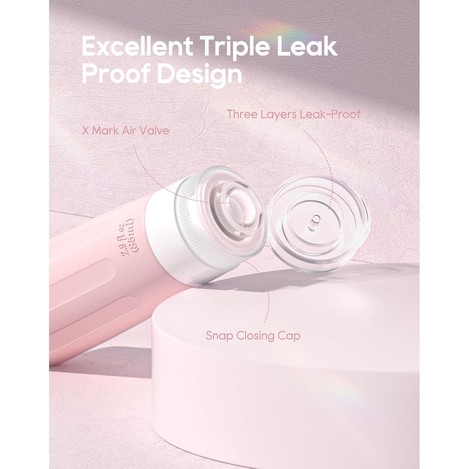 Set de Botellas de Viaje Morfone 16 Piezas Silicona 60ml 90ml