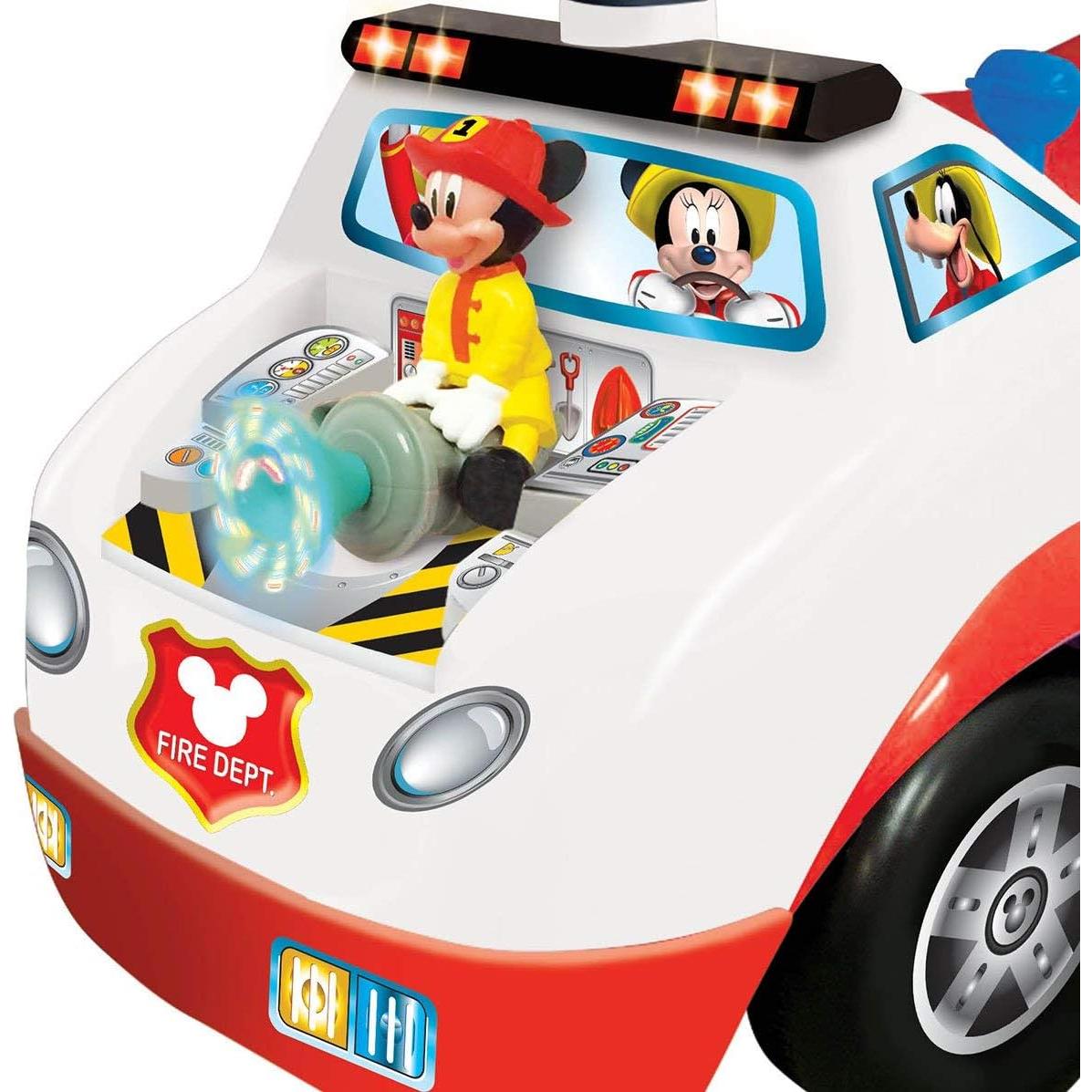 Camión de Bomberos Actividad Kiddieland Mickey 27x44x55cm