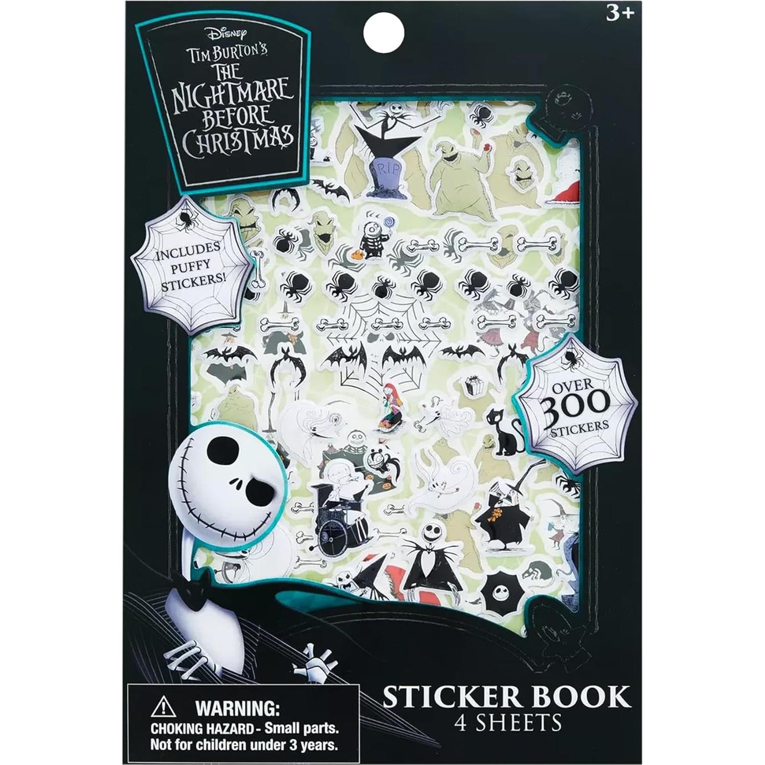 Libro de Pegatinas Disney Pesadilla Antes de Navidad 300 Piezas