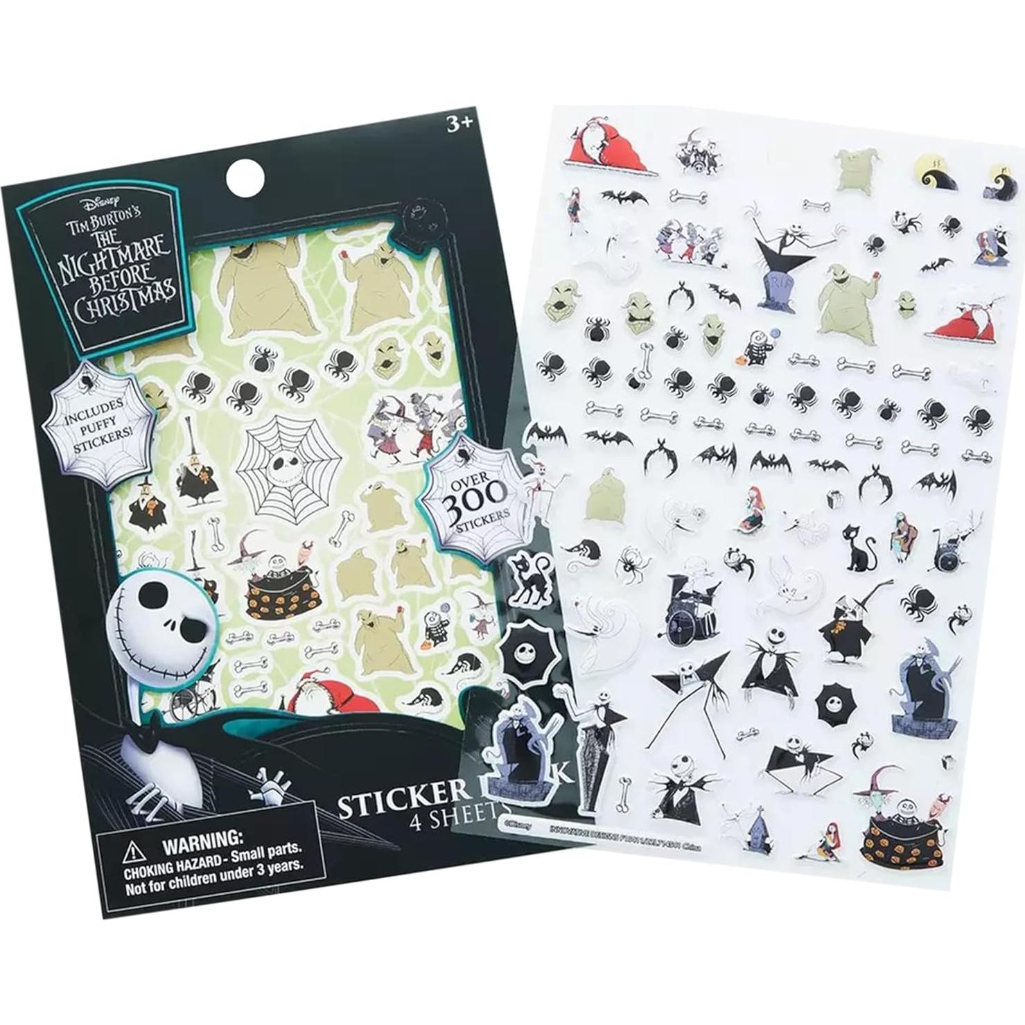 Libro de Pegatinas Disney Pesadilla Antes de Navidad 300 Piezas