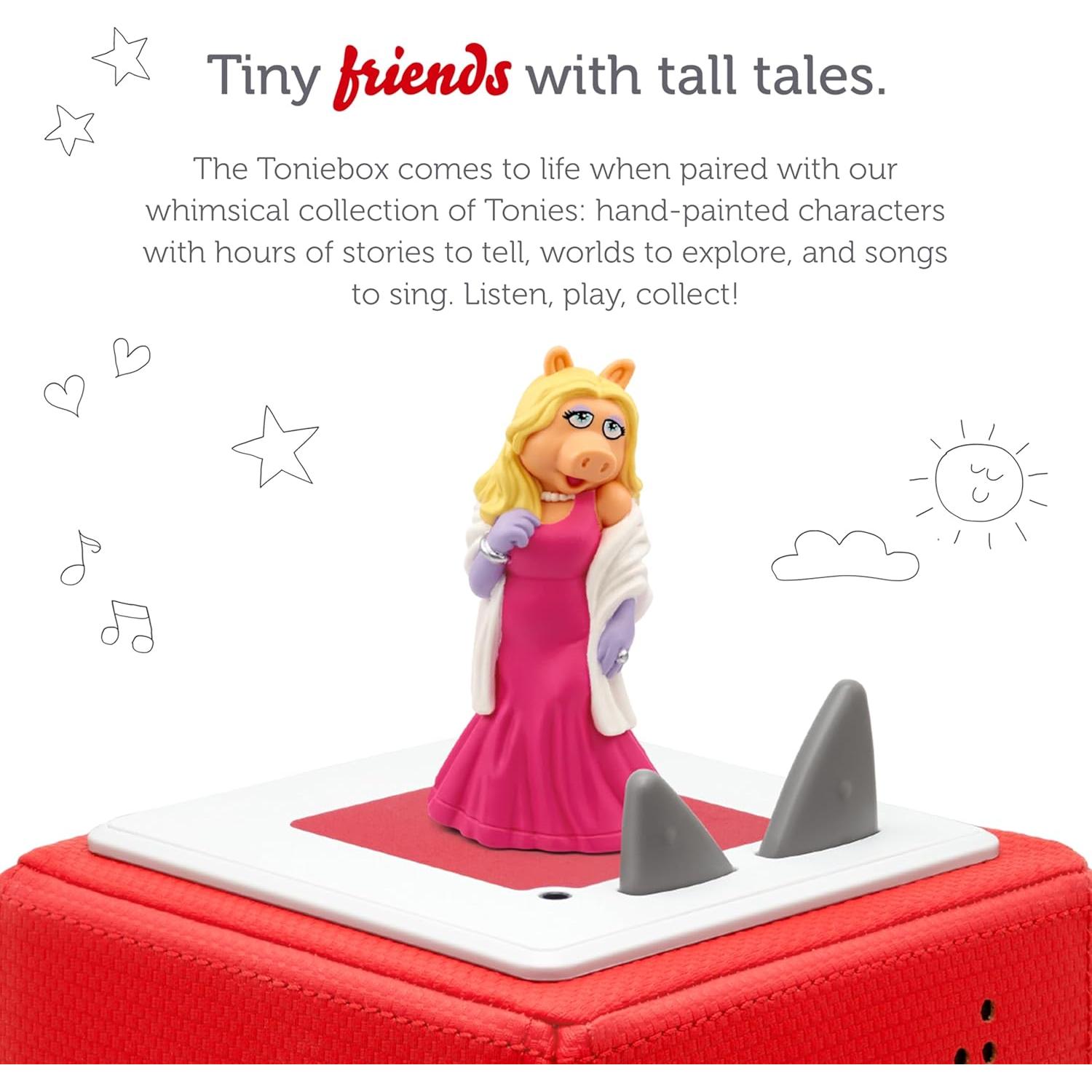 Figurita de audio Miss Piggy Tonies Muppets 30 min 5 canciones