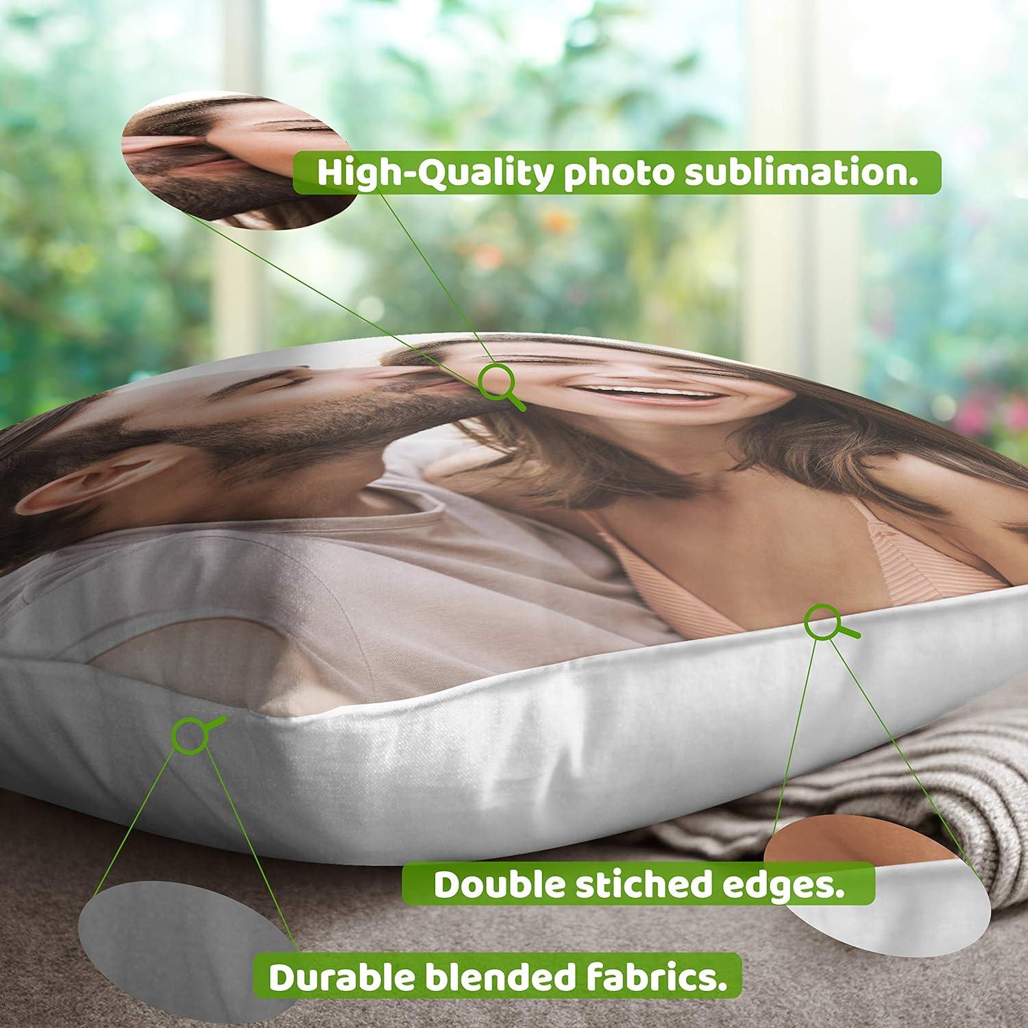 Almohada Personalizada 16x16" Customization Mill - Regalo Amor