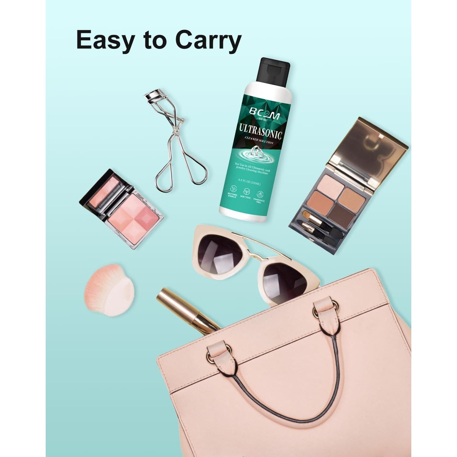 Solución Limpiadora Ultrasónica para Joyería 250 ml - Verde