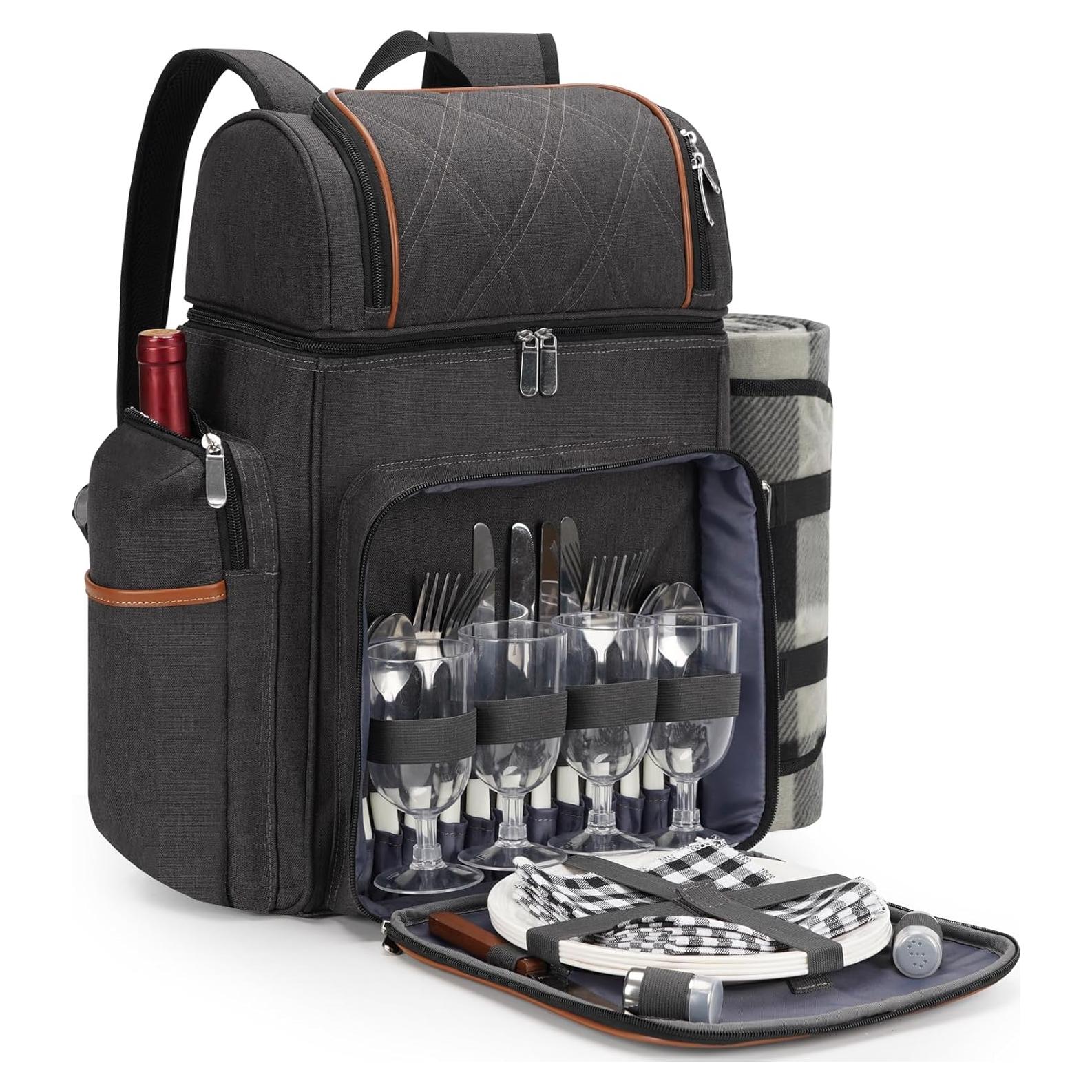 Mochila de Picnic 4 Personas TwentyNext con Manta y Enfriador