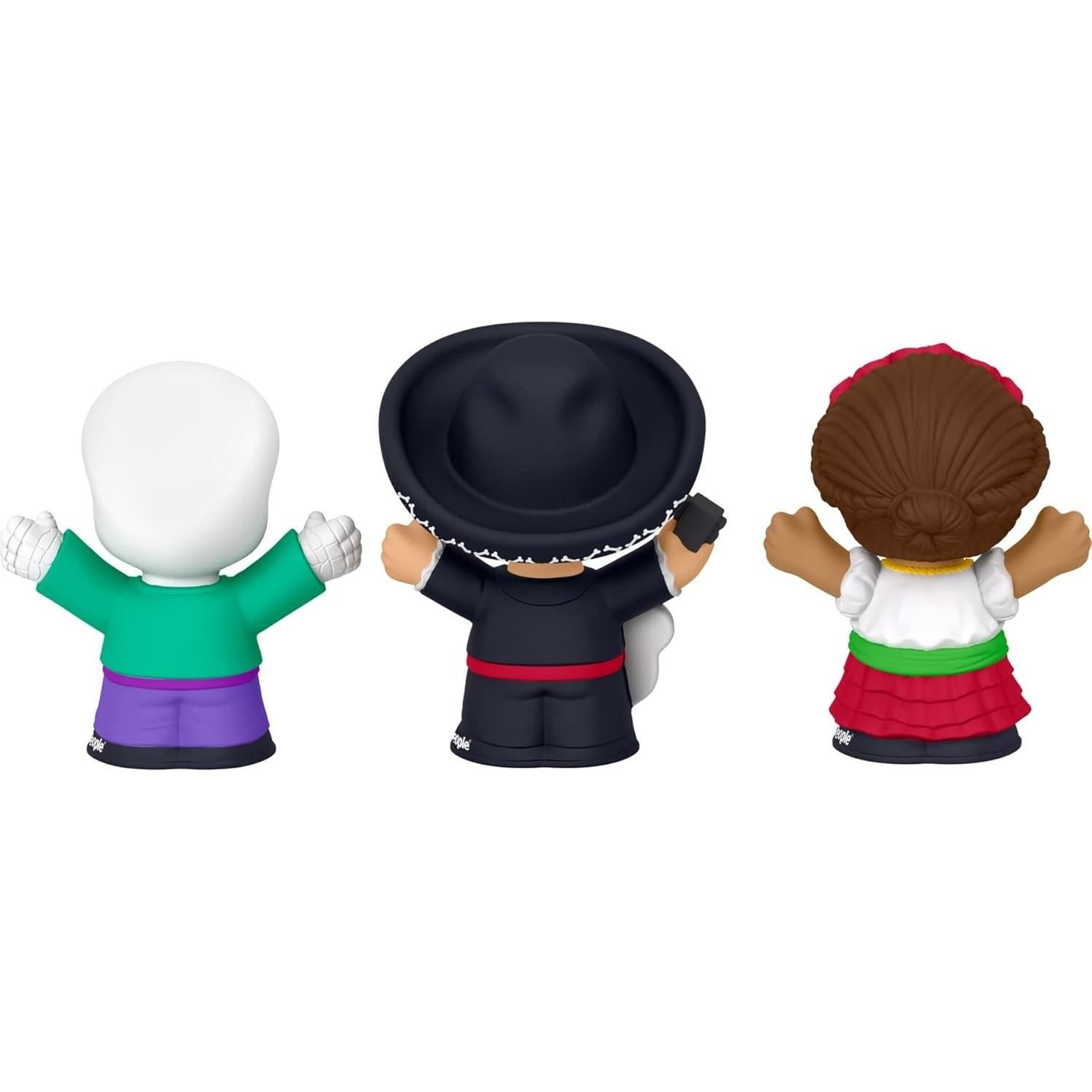 Conjunto de Figuras Día de Muertos Little People Collector 3 Piezas