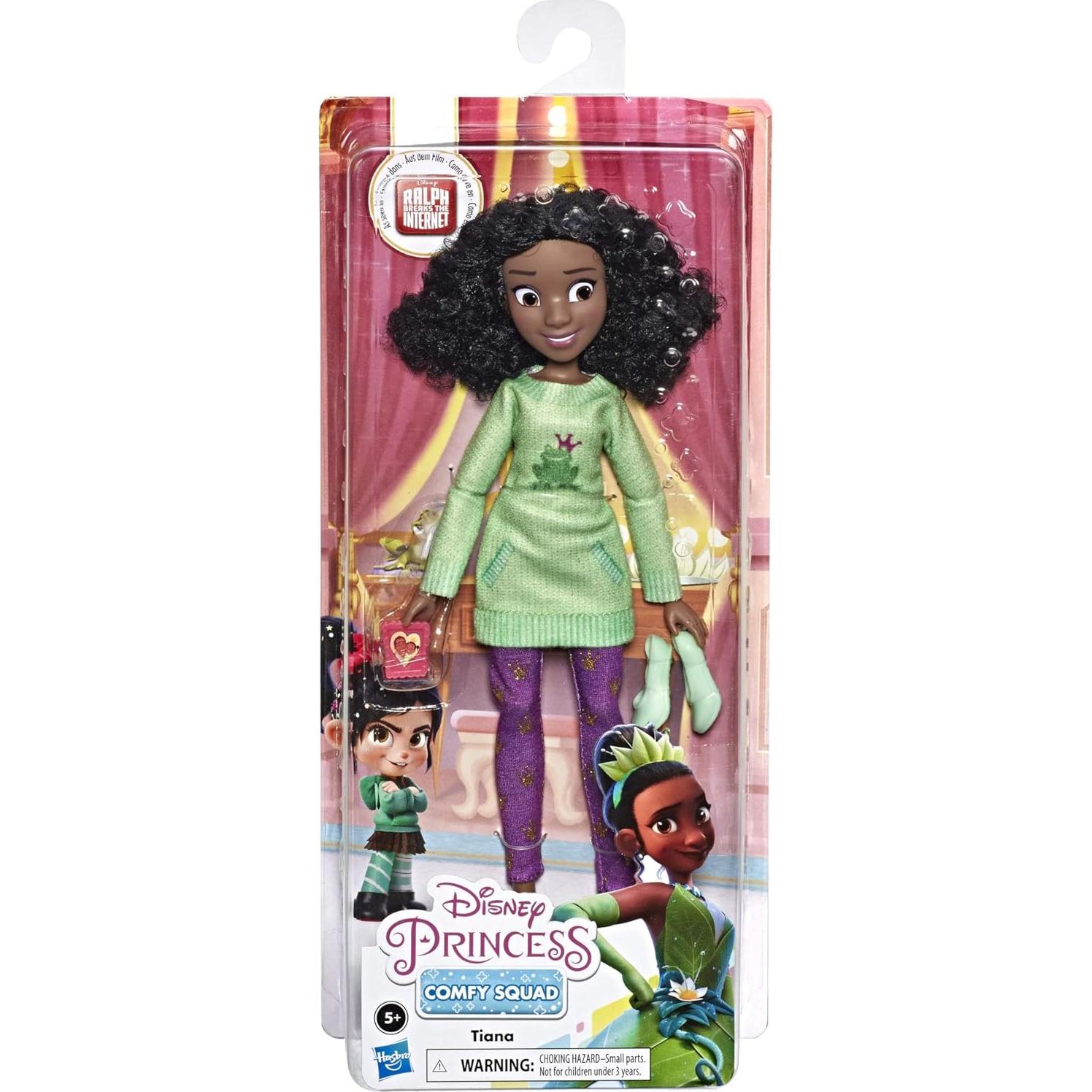 Muñeca Tiana Comfy Squad Disney Ralph Rompe Internet 35.56cm