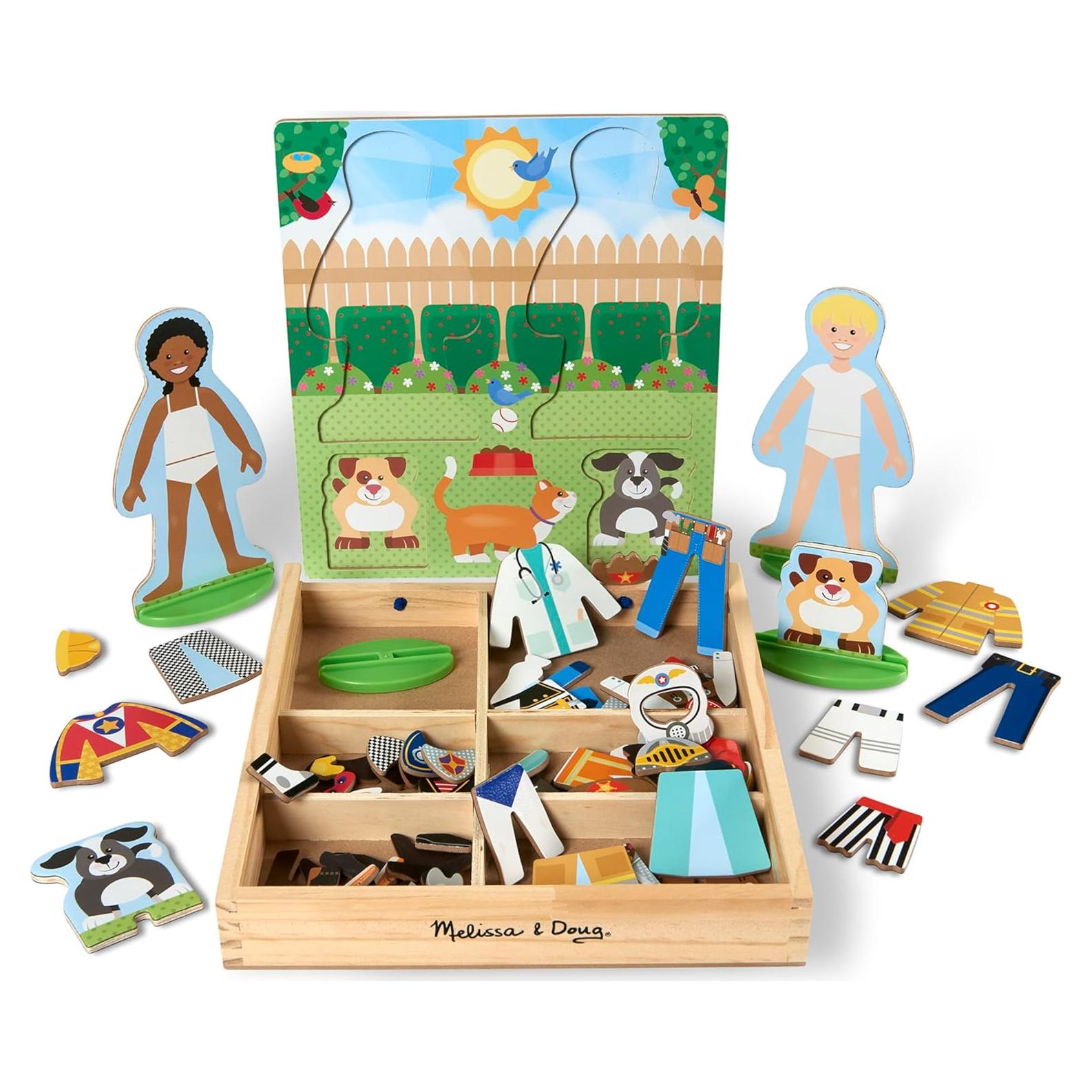 Juego Magnético de Vestir Melissa & Doug - 82 Piezas