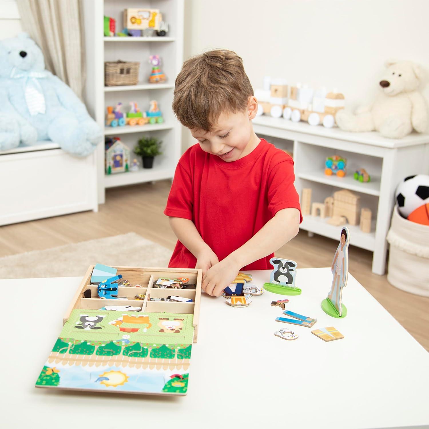 Juego Magnético de Vestir Melissa & Doug - 82 Piezas