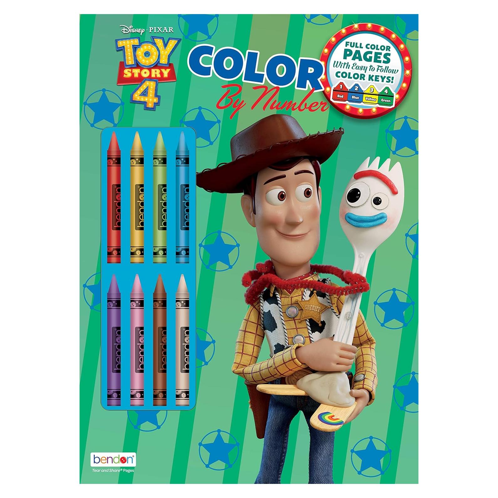 Libro de Actividades para Colorear Toy Story 4 Bendon 32 Páginas