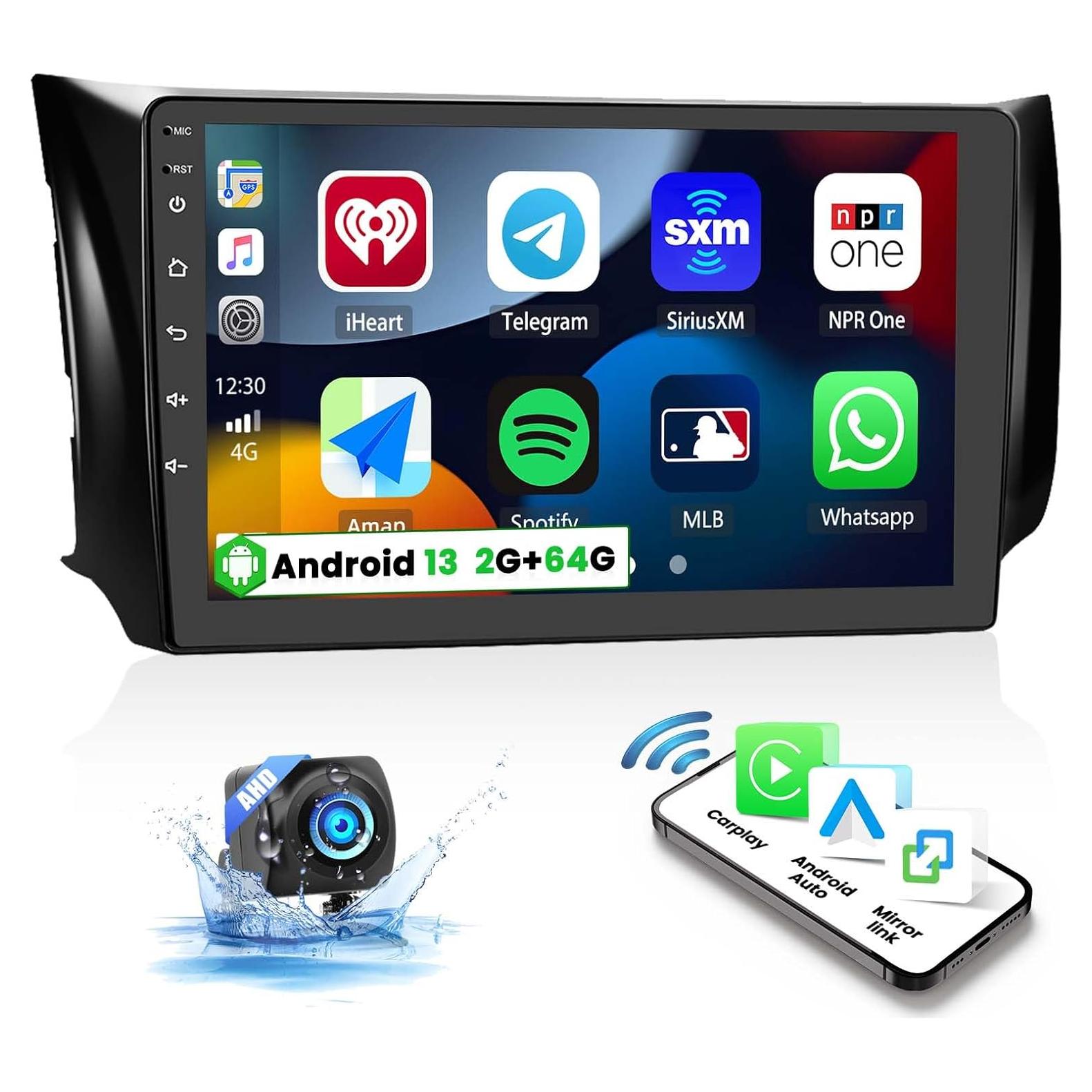 Estéreo de Coche Android 10.1" UNITOPSCI para Nissan Sentra 2013-2017