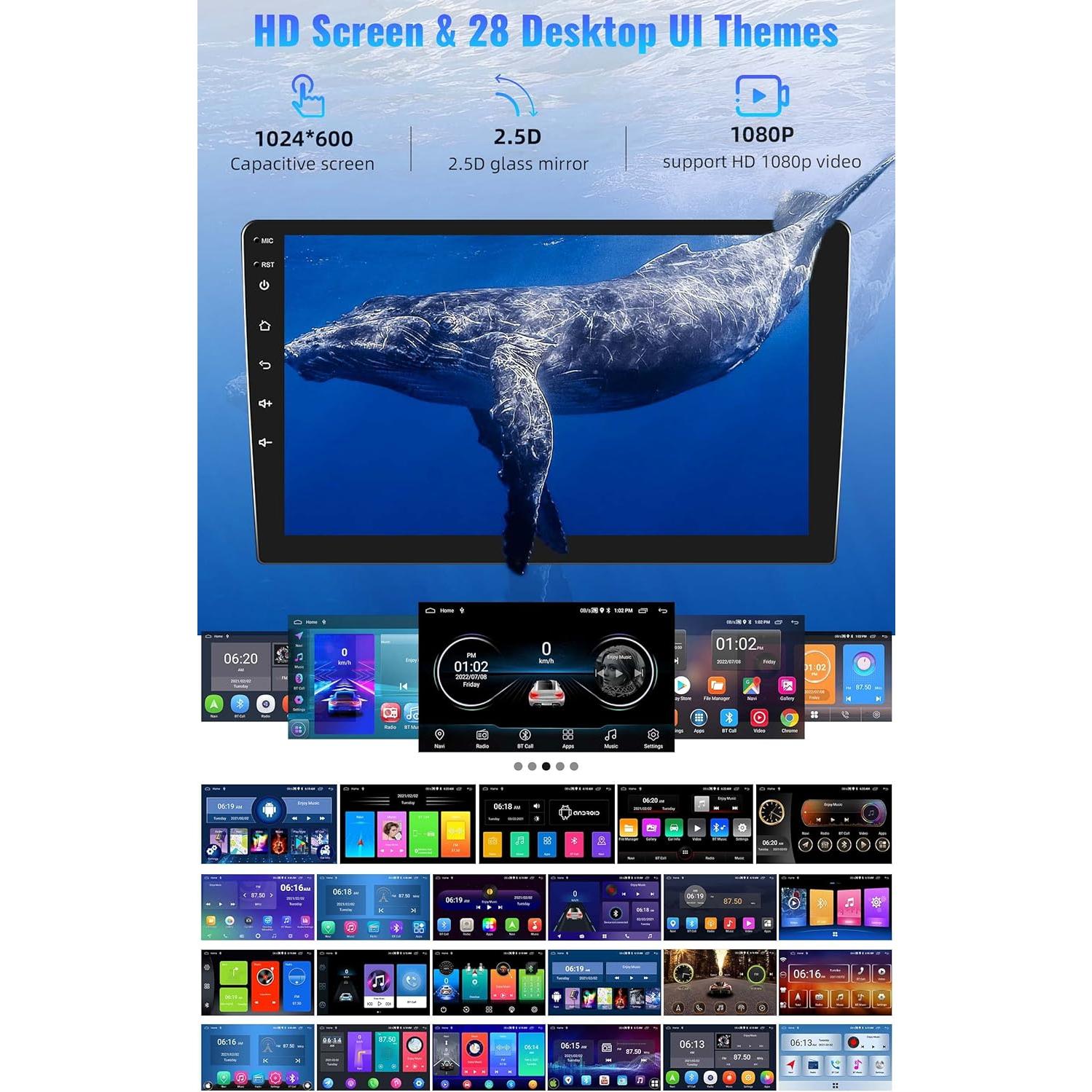 Estéreo de Coche Android 10.1" UNITOPSCI para Nissan Sentra 2013-2017