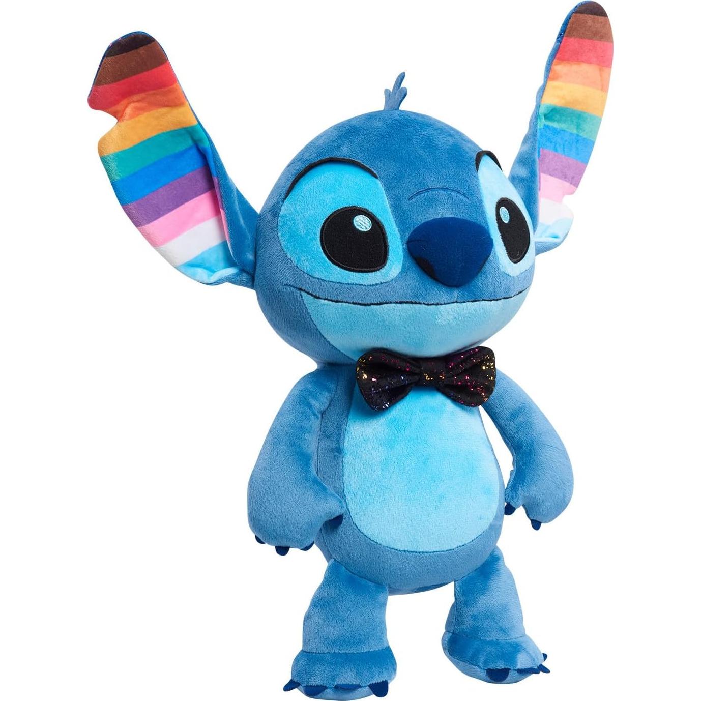 Peluche Disney Orgullo Stitch 38 cm Just Play - Inclusivo