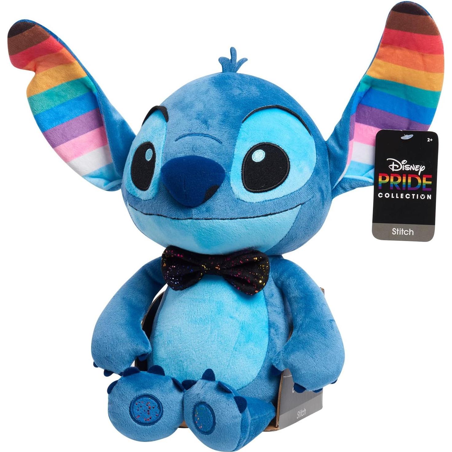 Peluche Disney Orgullo Stitch 38 cm Just Play - Inclusivo