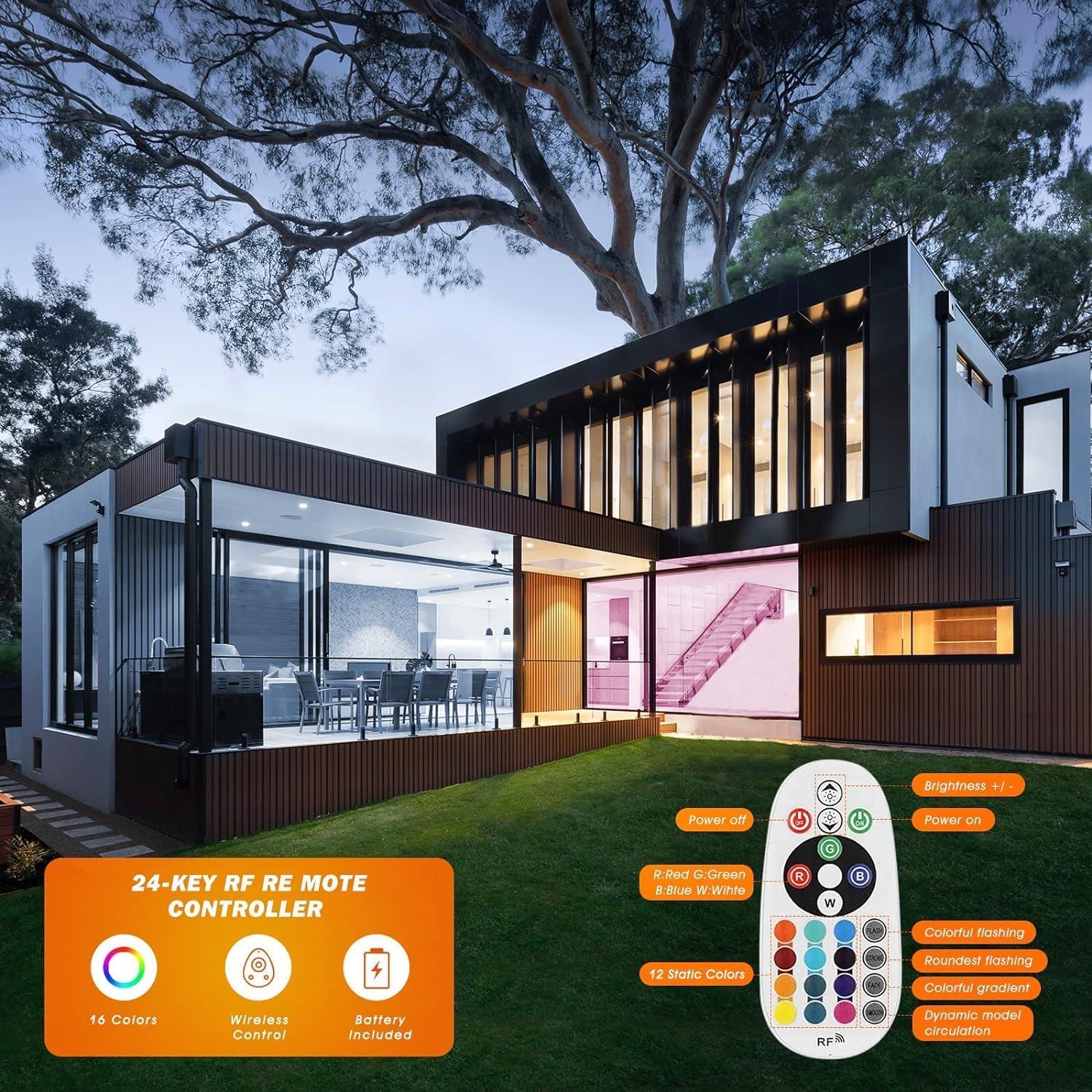 Tubo de Luz Neón LED FORT 5.03m RGB Impermeable 110V