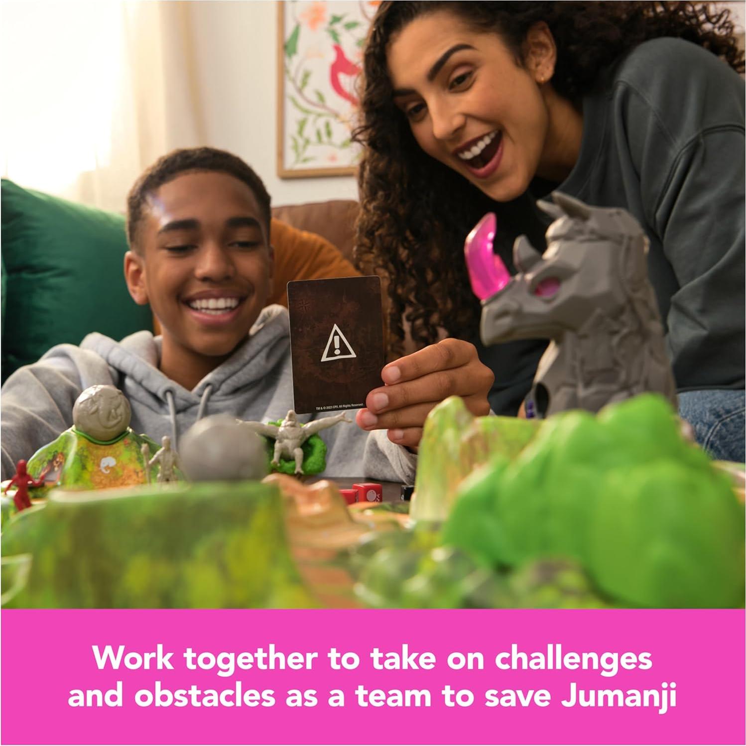 Juego de Mesa Spin Master Jumanji Stampede 3D Aventura