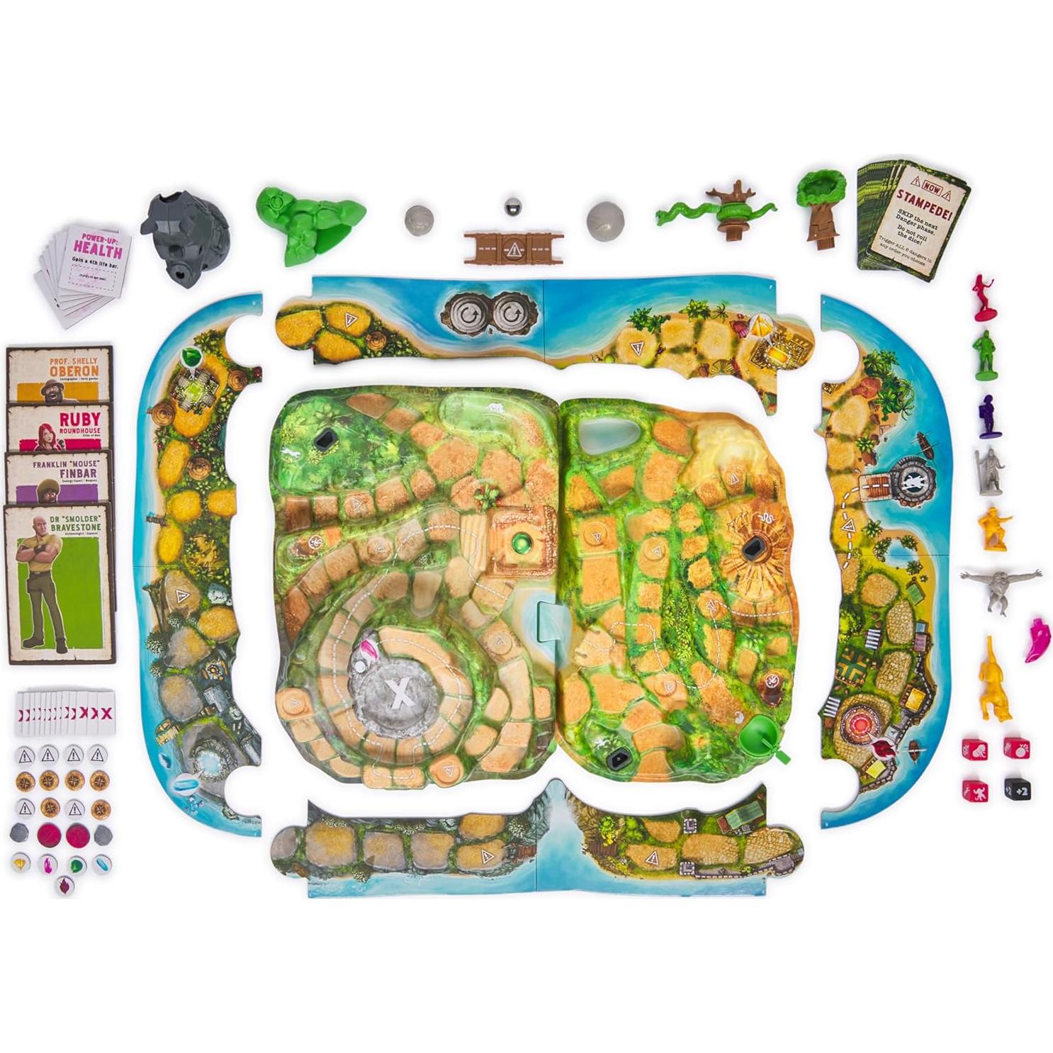 Juego de Mesa Spin Master Jumanji Stampede 3D Aventura