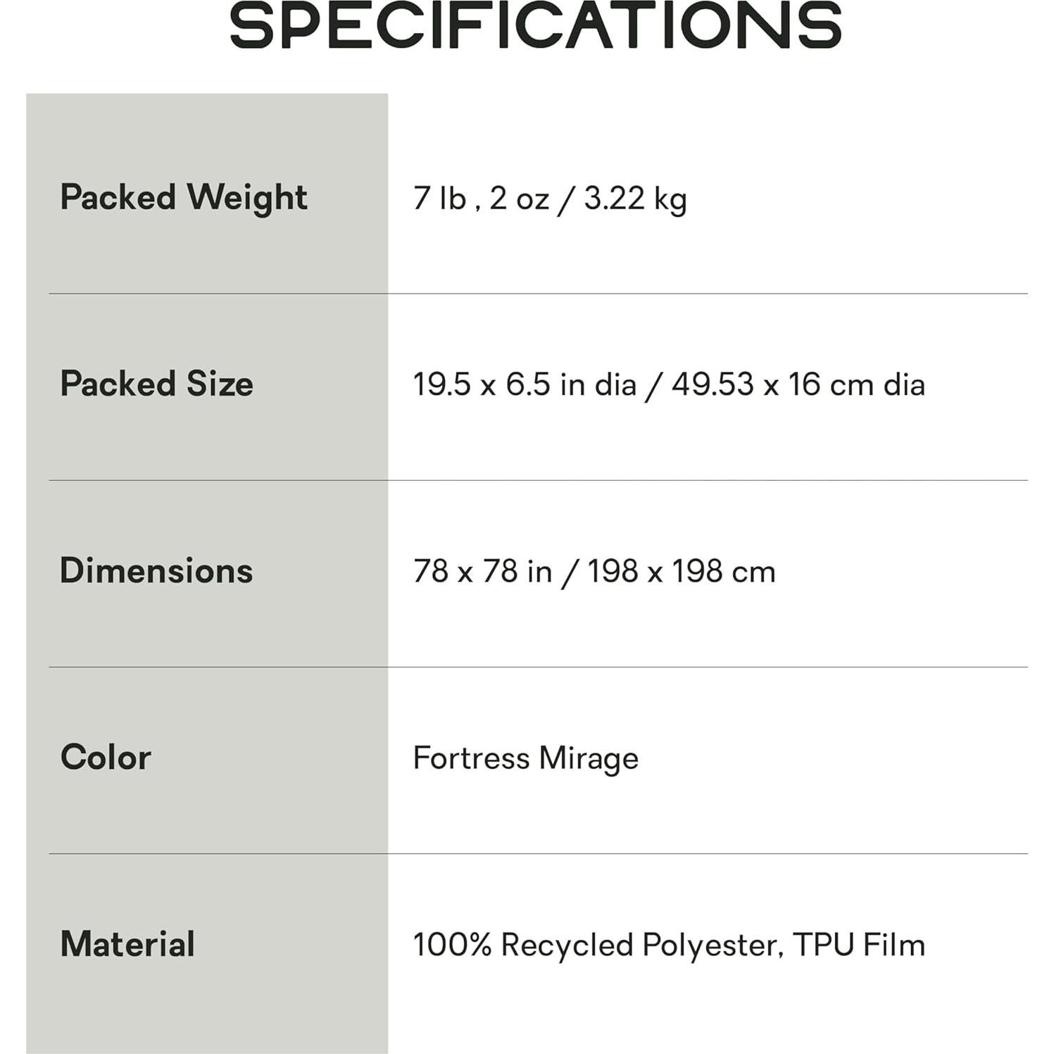 Manta Victory Mediana Nemo - 100% Poliester Reciclado