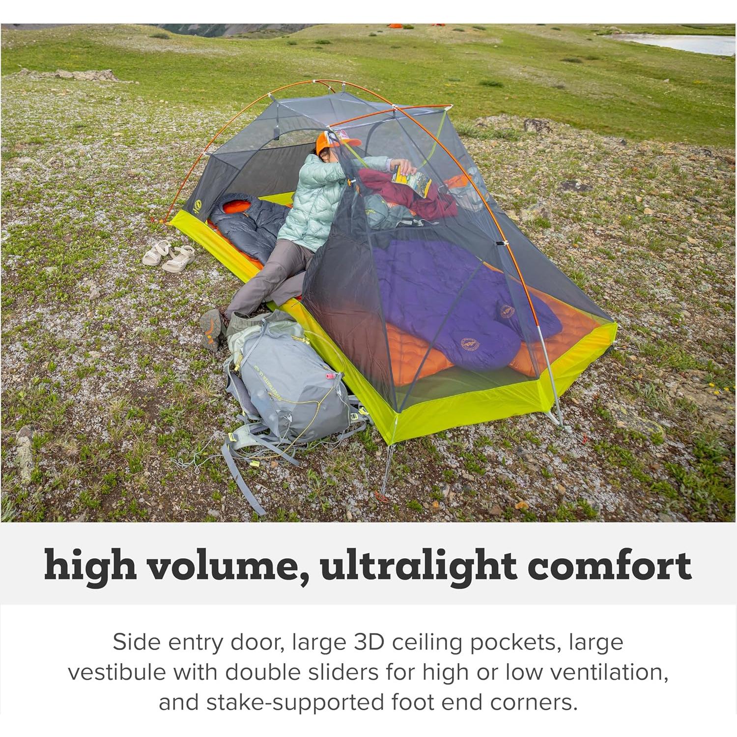 Tienda de Camping Ultraligera Big Agnes Tiger Wall UL 1 Persona