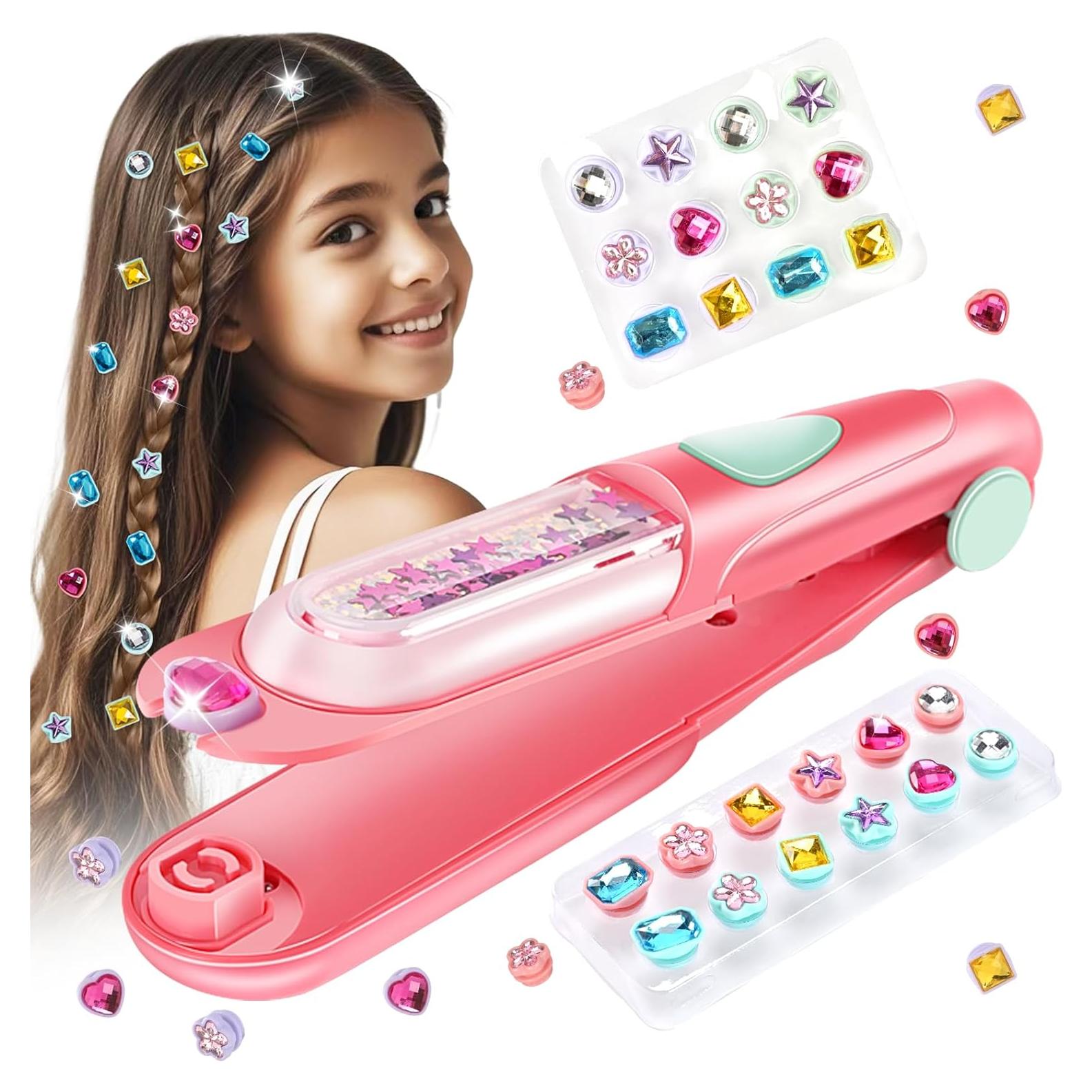 Kit de Sello de Gemas para Cabello Kidzkube - 24 Gemas