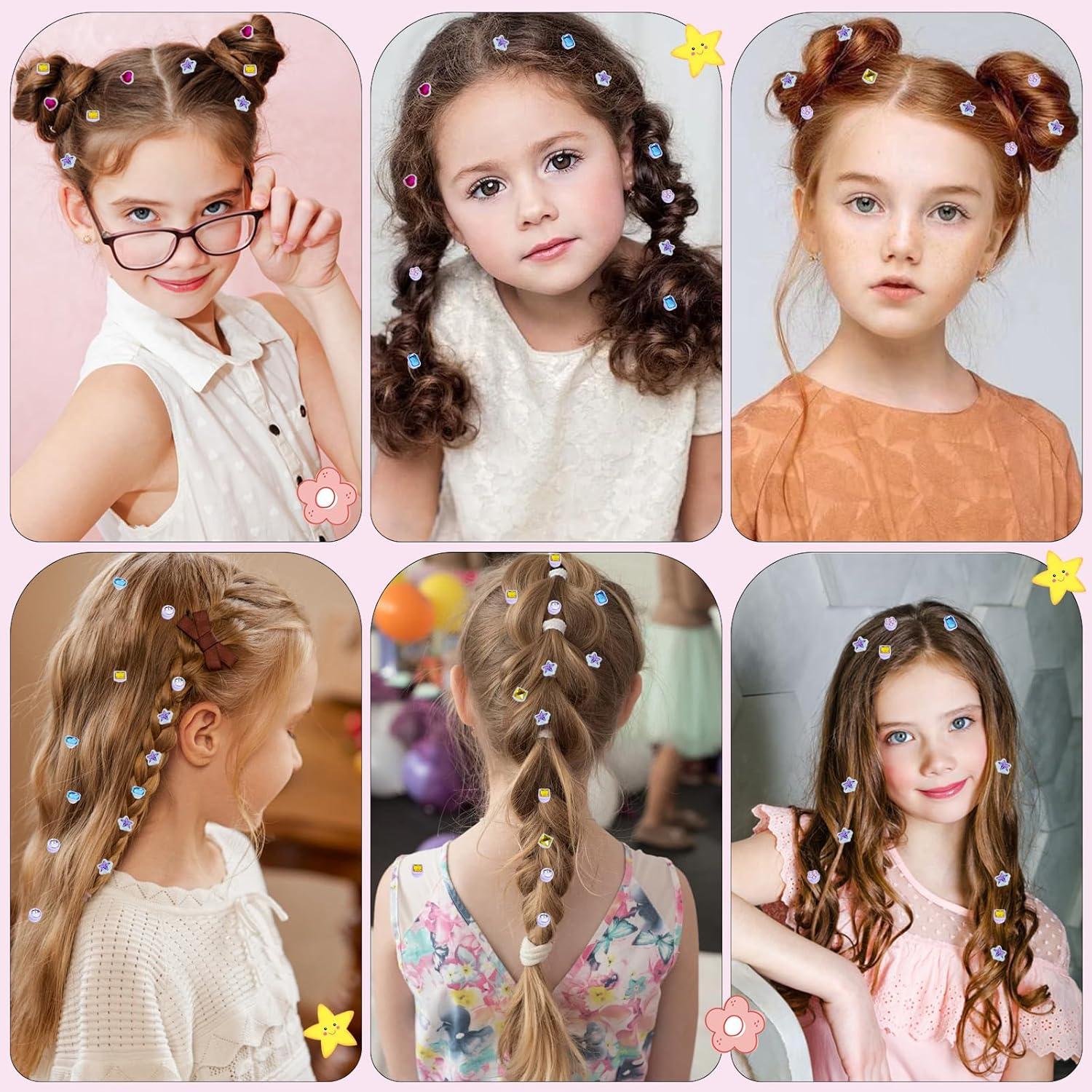 Kit de Sello de Gemas para Cabello Kidzkube - 24 Gemas