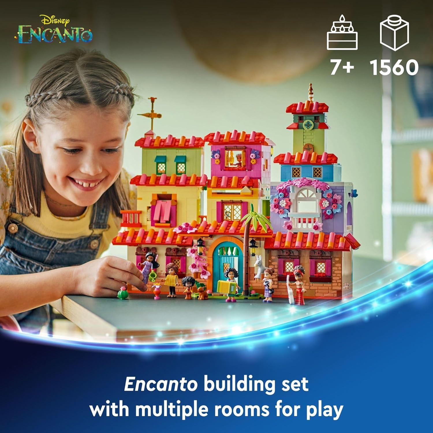 LEGO Disney Encanto Casa Mágica Madrigal 1560 Piezas