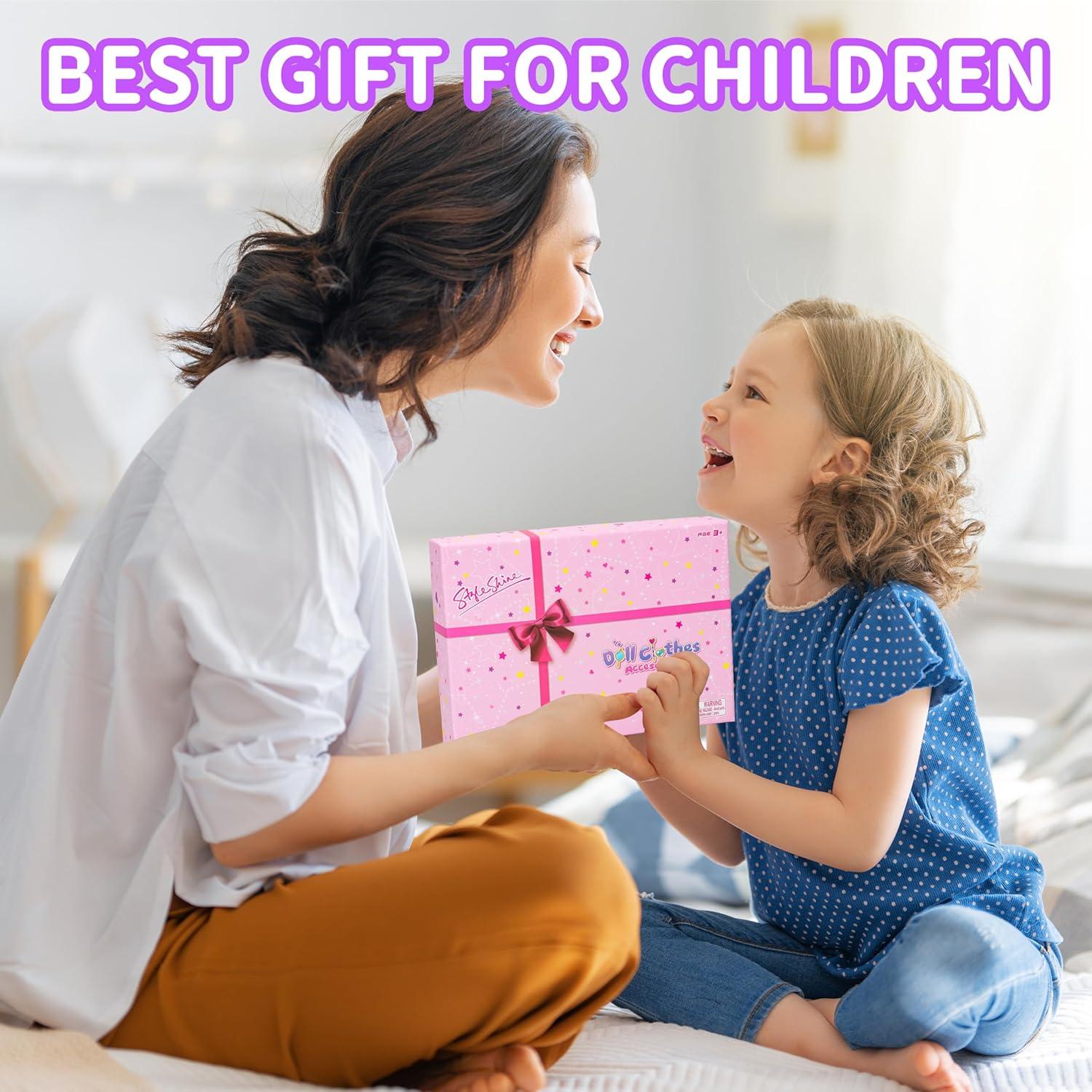 Paquete de 50 Ropa y Accesorios para Muñecas Style Shine