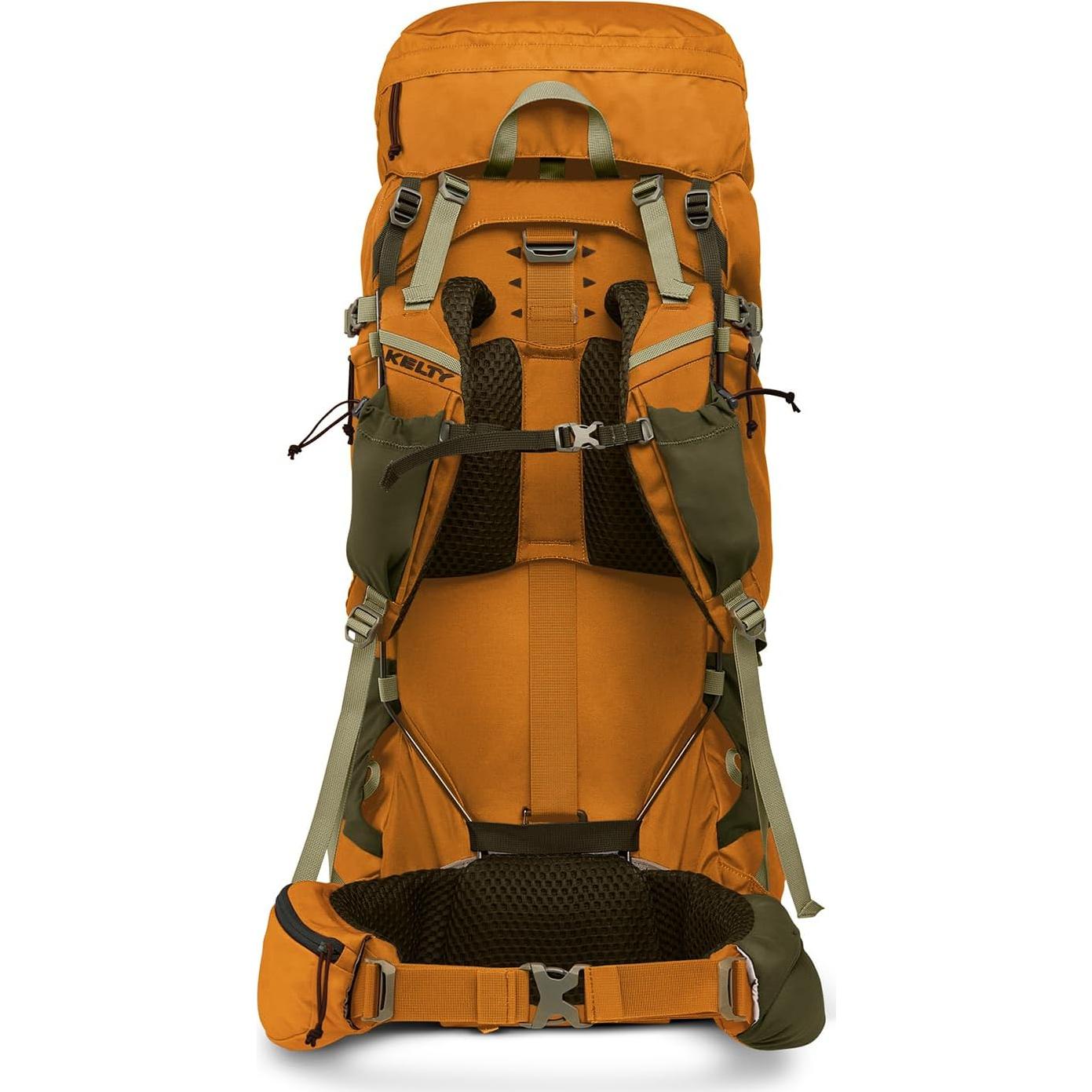 Kelty Glendale 65L – 105L Multiday Backpacking and Thru Hiking Pack, Fit Plus Customized Suspension, Shoulder Strap Pockets, Long Haul Hiking Backpack, 2024 (Cathay Spice, 65L)
