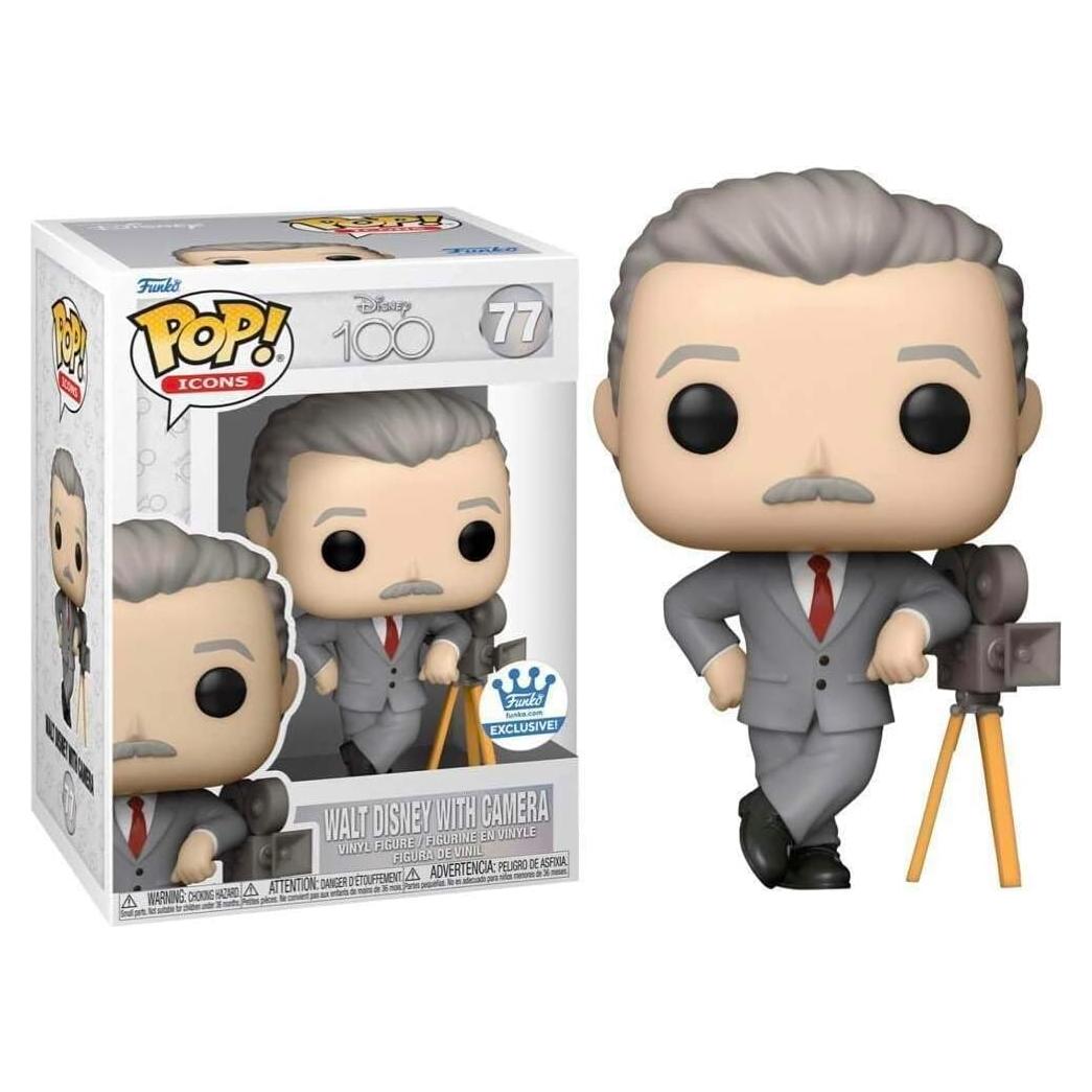 Figura Funko POP! Walt Disney #77 con Cámara 9.5 cm