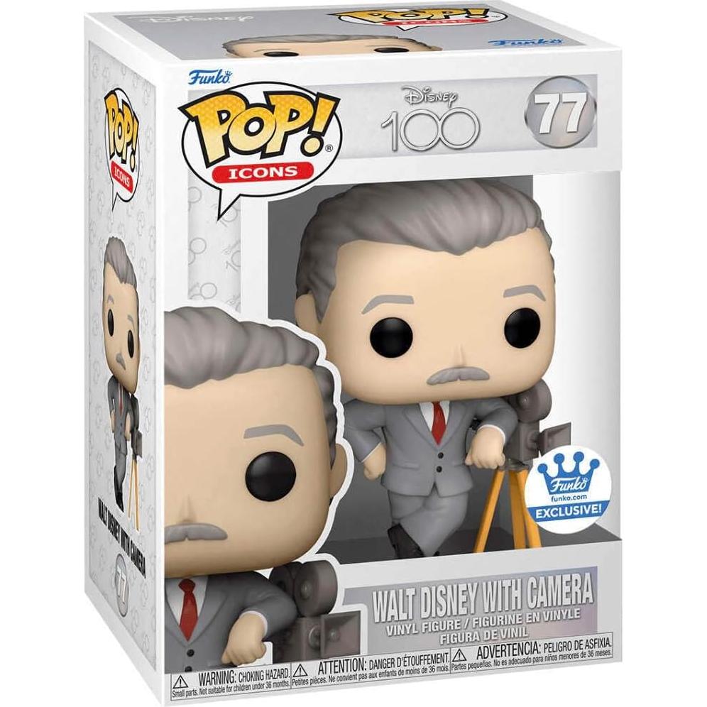 Figura Funko POP! Walt Disney #77 con Cámara 9.5 cm