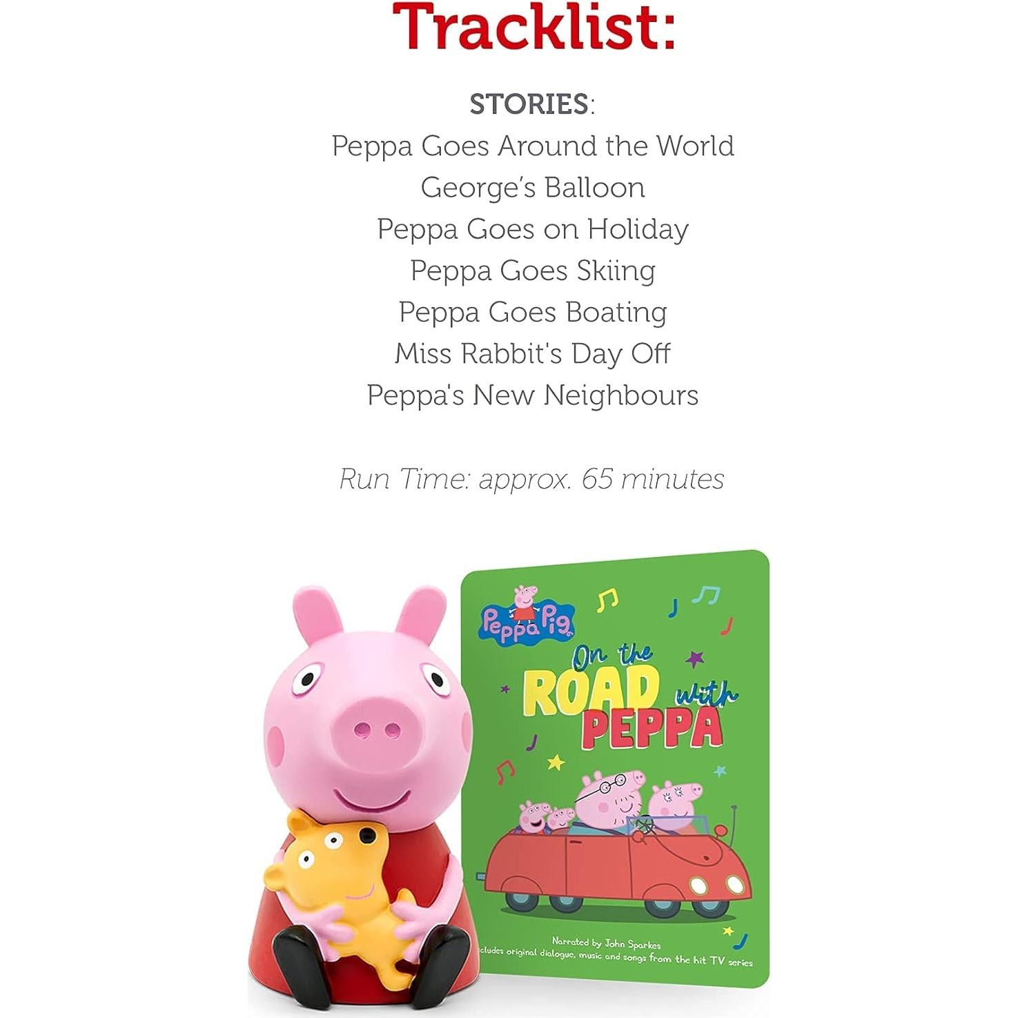 Figurita de audio Peppa Pig Tonies con 9 historias