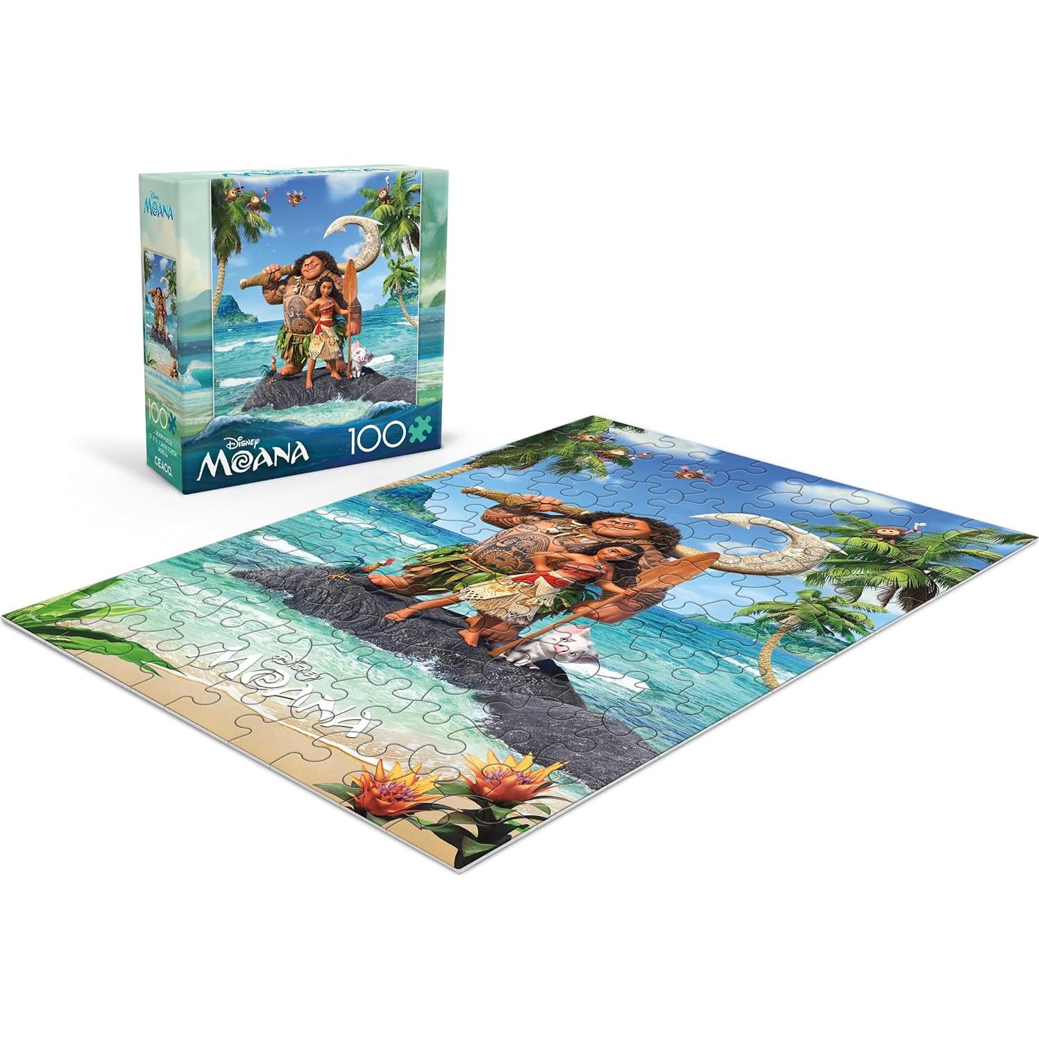Rompecabezas Disney Moana Ceaco 100 Piezas 38.1x27.9 cm