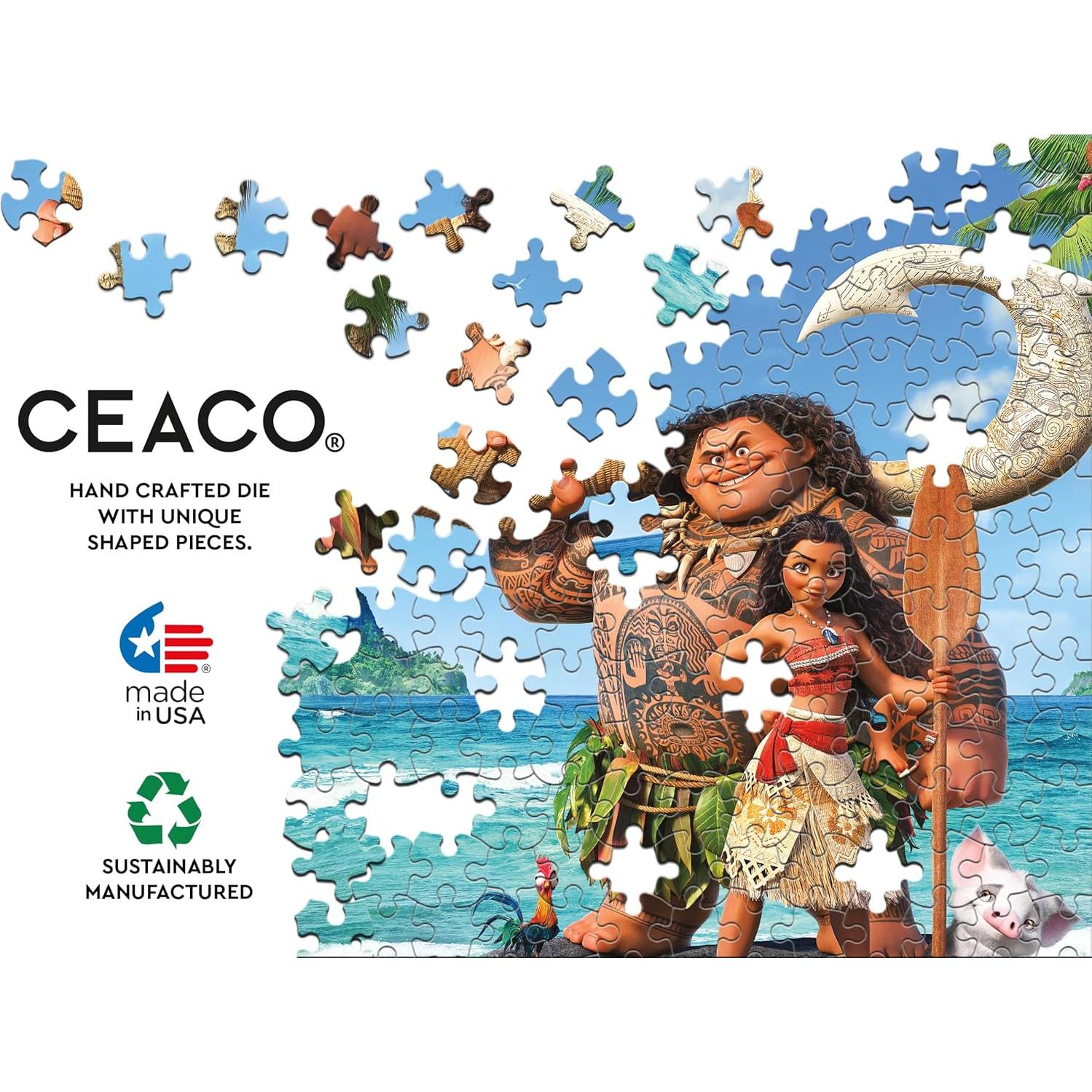 Rompecabezas Disney Moana Ceaco 100 Piezas 38.1x27.9 cm