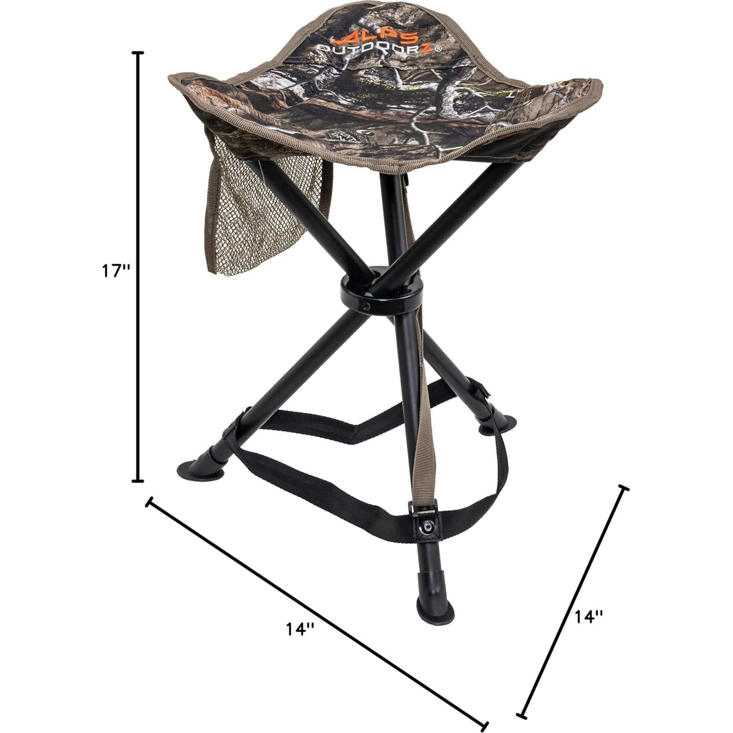 Taburete de Caza Plegable ALPS OutdoorZ Tri-Pata 113.4 kg