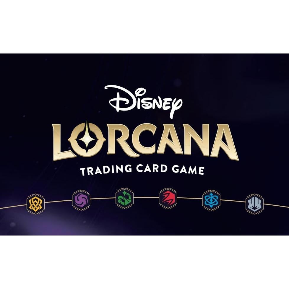 Baraja Inicial TCG Ravensburger Disney Lorcana Zafiro y Acero 60 cartas