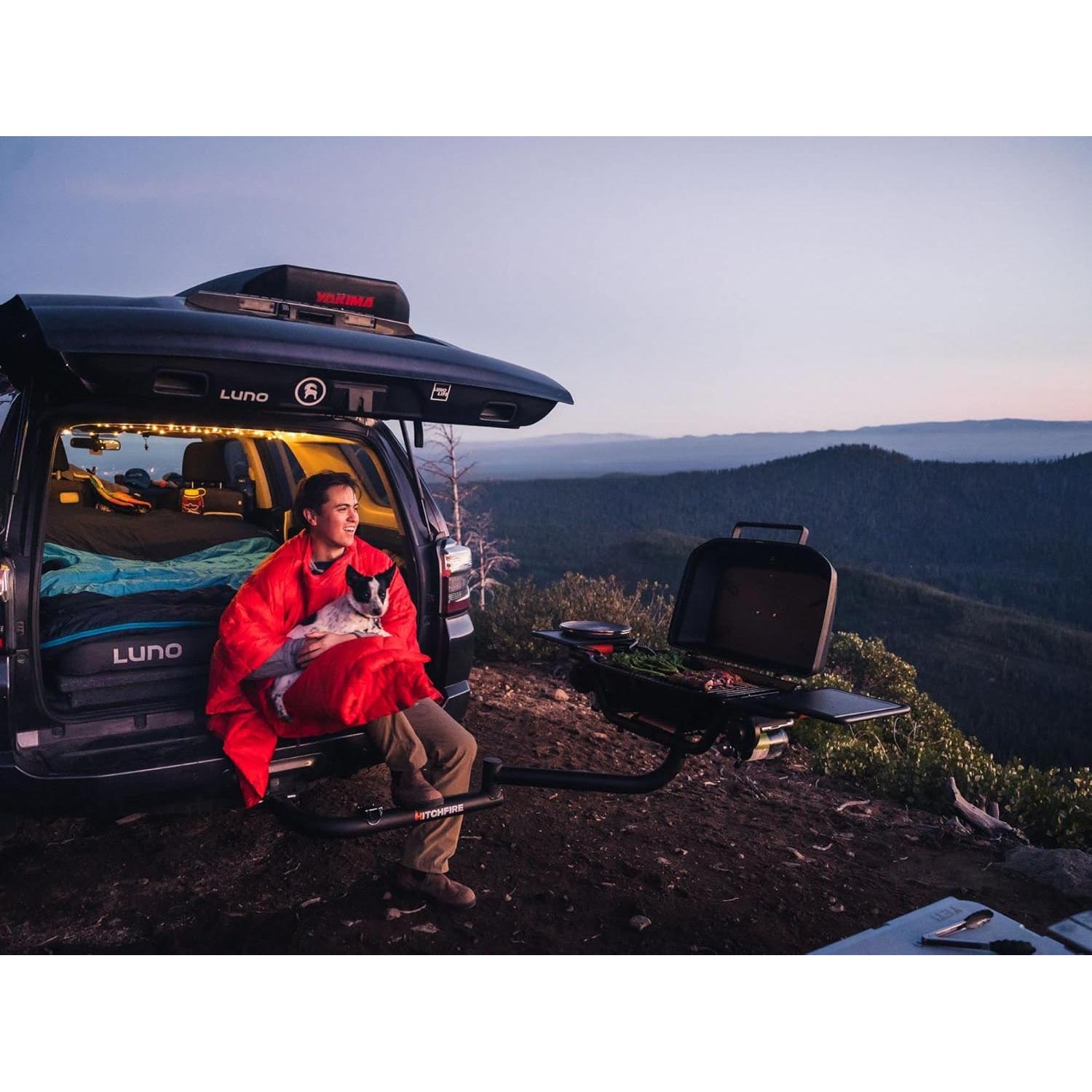 KAMMOK Bobcat 45°F - Down Trail Quilt, Water Resistant, Durable, Compact and Packable, Indoor/Outdoor Camp Blanket (84 in × 54 in)