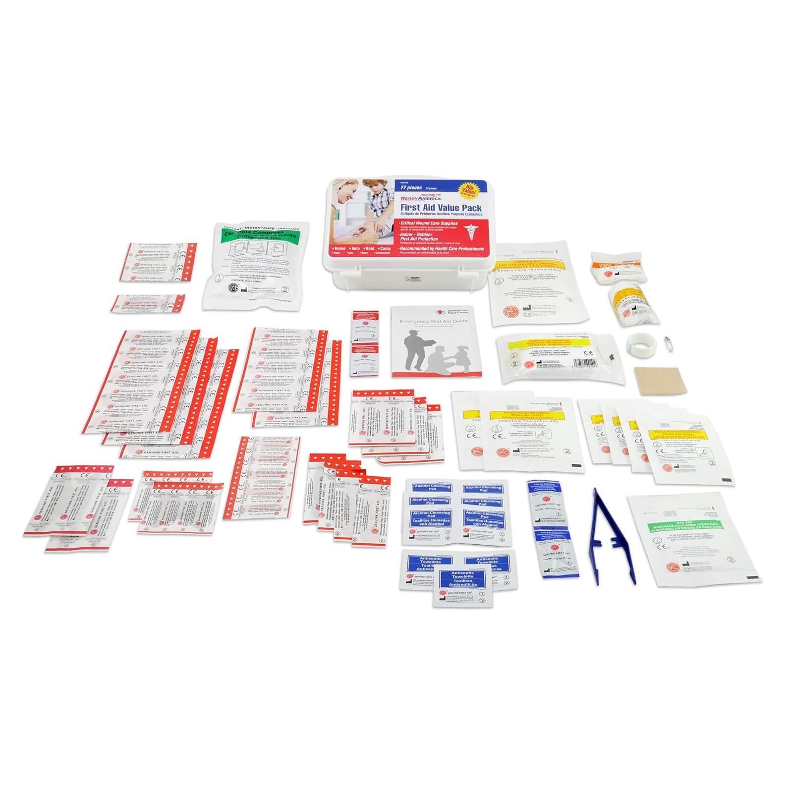 Kit de Primeros Auxilios Ready America 74012 - 77 Piezas