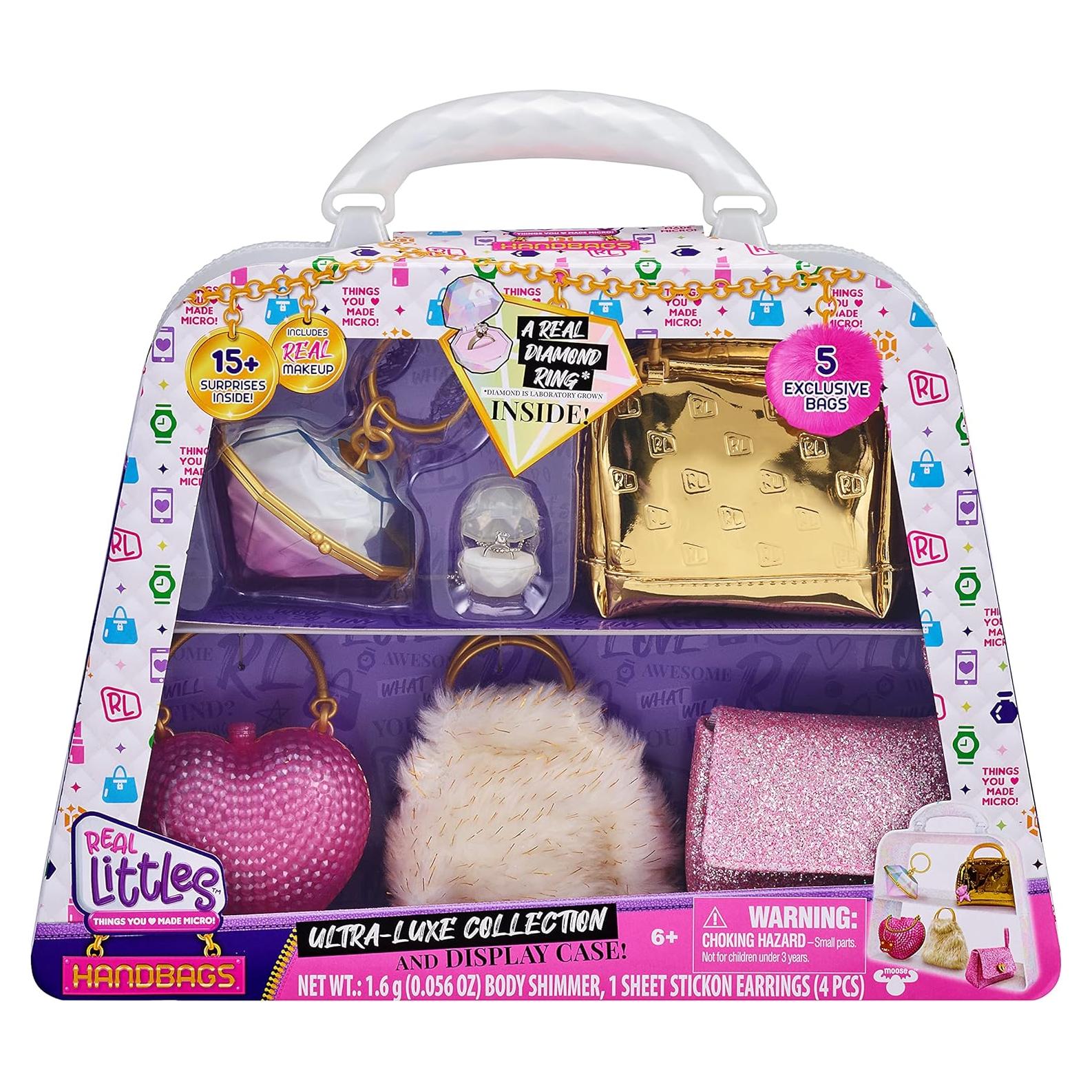 Mini Bolsos Coleccionables Real Littles Ultra-Luxe - 5 Piezas