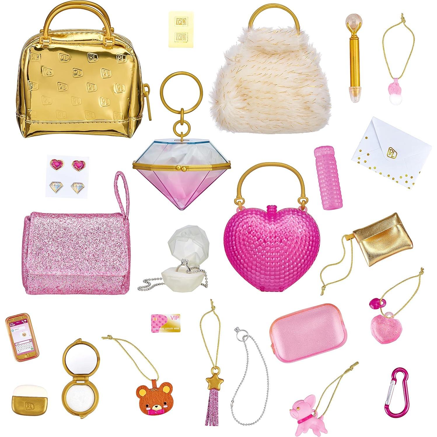 Mini Bolsos Coleccionables Real Littles Ultra-Luxe - 5 Piezas