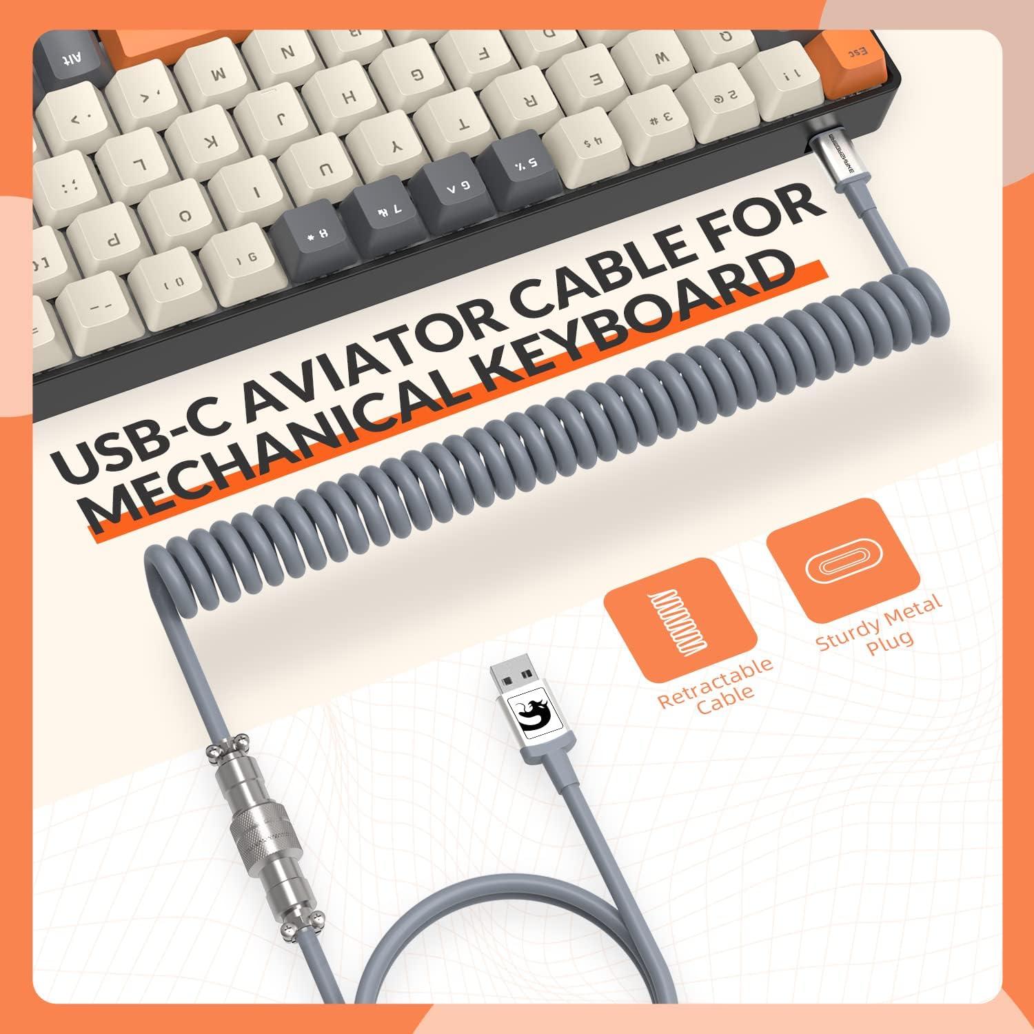 Teclado Mecánico ZIYOU LANG RK-T8PR0 68 Teclas RGB TKL