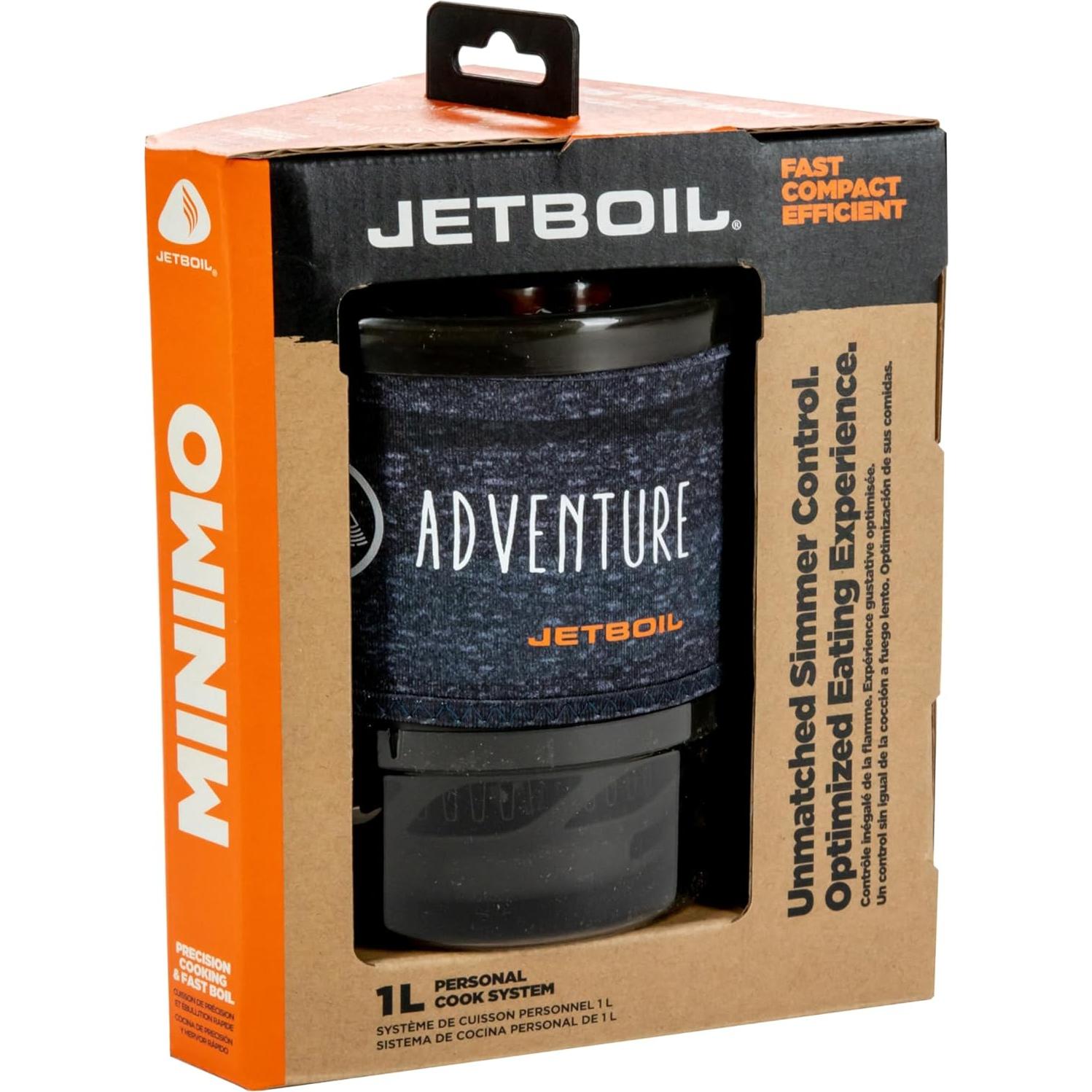 Sistema de Cocina Jetboil MiniMo 1L para Camping y Senderismo
