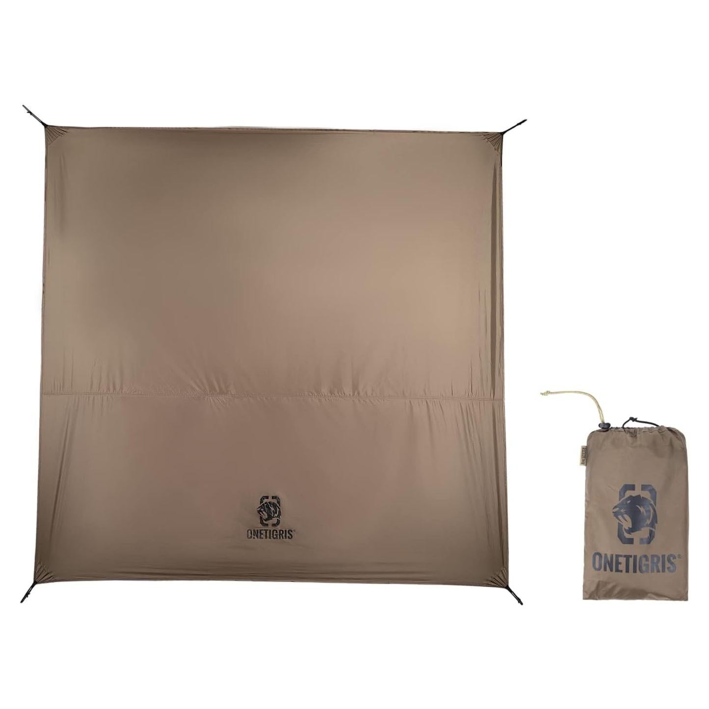 Huella de Tarp OneTigris 239x239cm Impermeable y Ligera