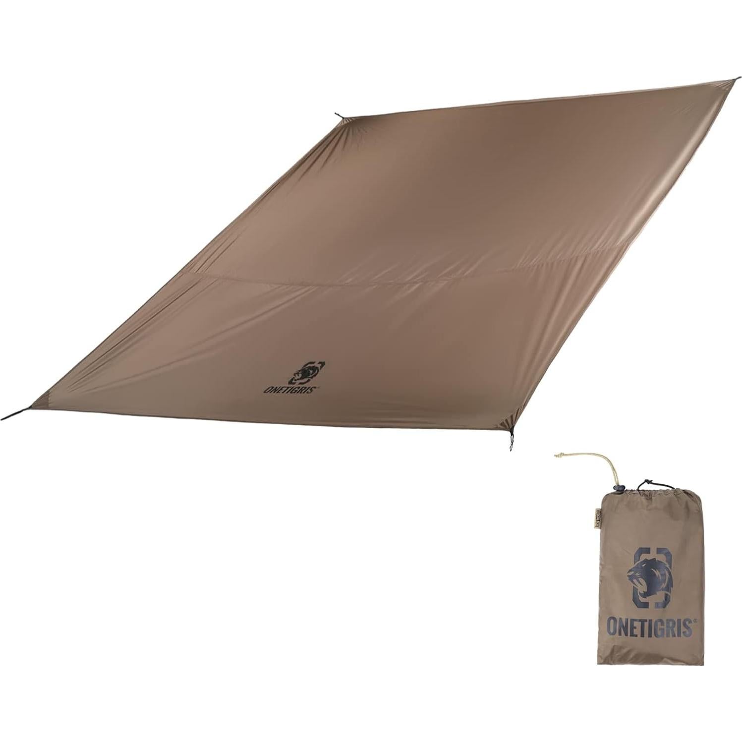 Huella de Tarp OneTigris 239x239cm Impermeable y Ligera
