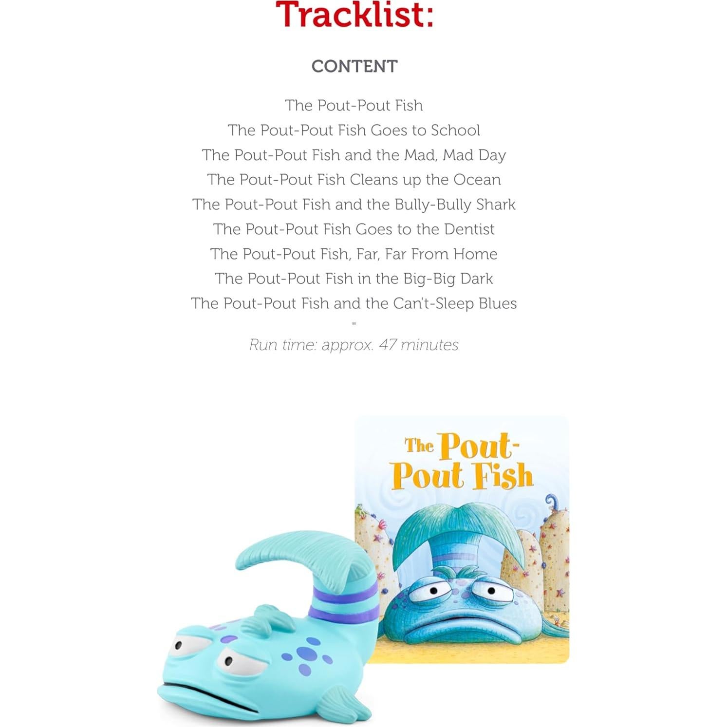 Figura de Juguete de Audio Tonies El Pez Puchero 9 Historias