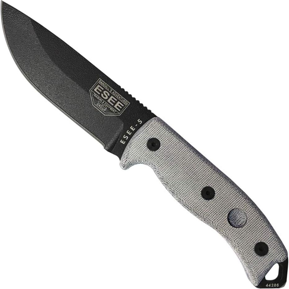 Cuchillo Fijo Táctico ESEE-5P-E Supervivencia 27.94 cm