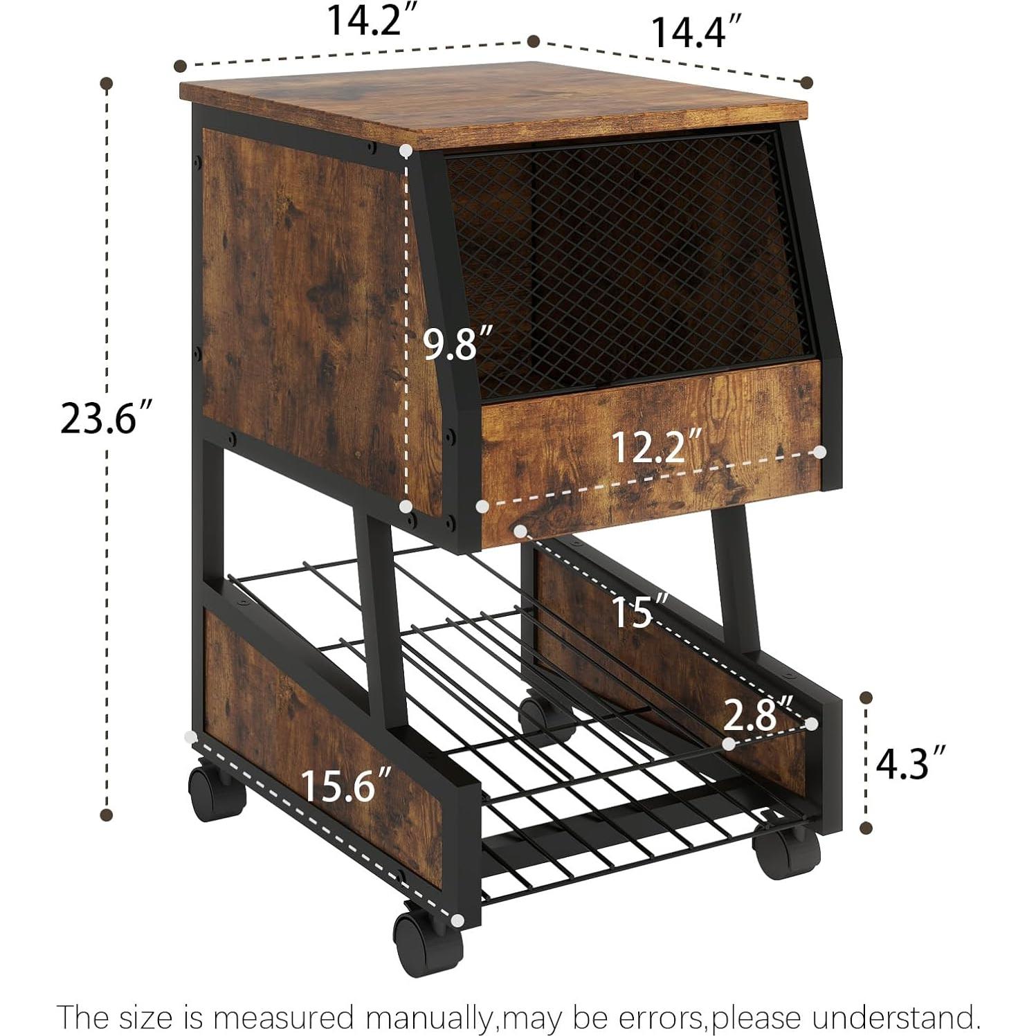 Soporte Compacto para Refrigerador PUNCIA con Almacenamiento